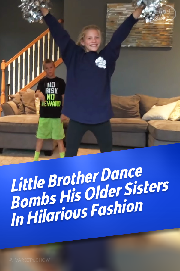 Two Sisters Hilariously Dance Bombed By A Brother Who\'s Supposed To Be Helping