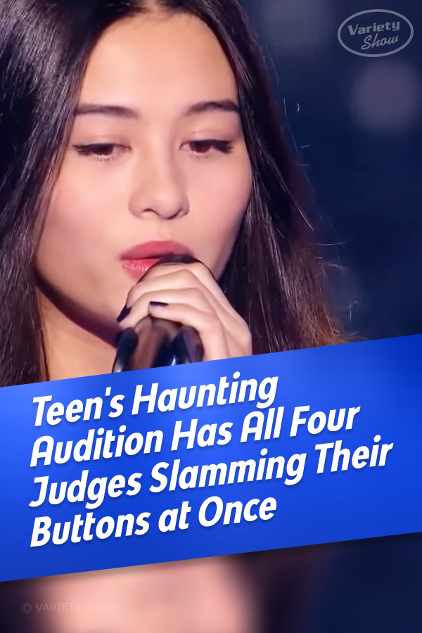Hauntingly Beautiful Blind Audition Wins Teen Four Judges At The Same Time
