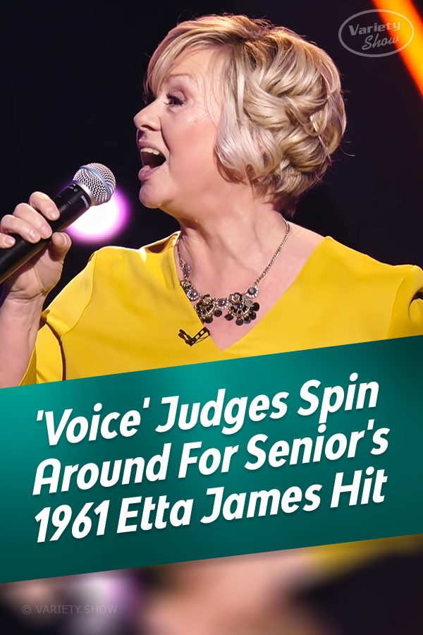 \'Voice\' Judges Spin Around For Senior\'s 1961 Etta James Hit