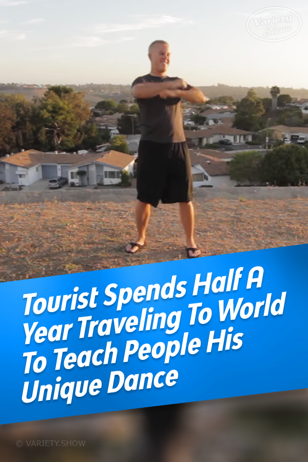 Tourist Travels The World To Teach His Unique Dance