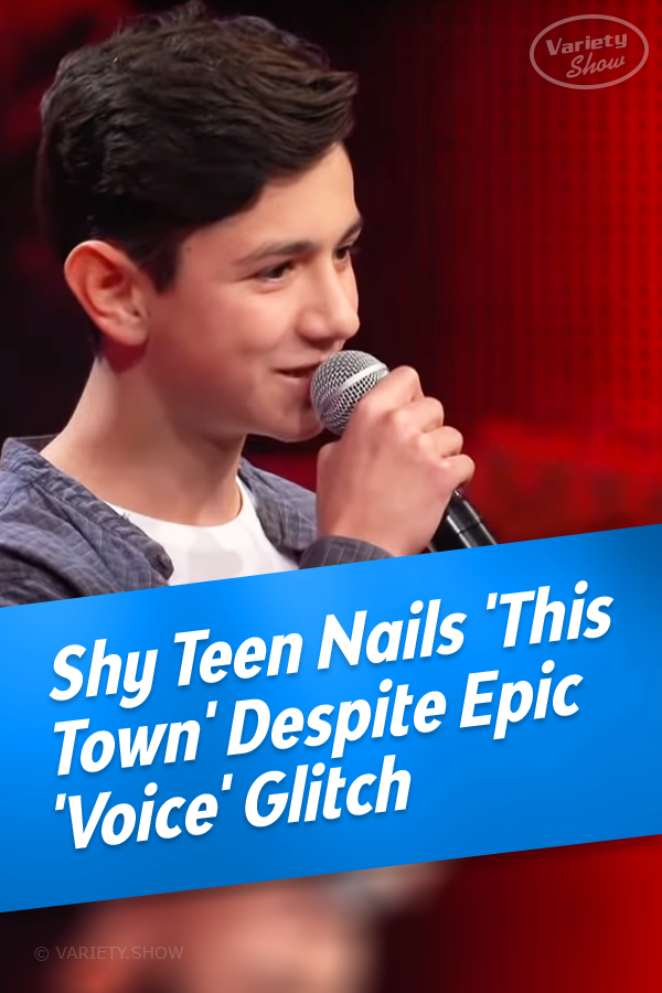 Shy Teen Nails \'This Town\' Despite Epic \'Voice\' Glitch