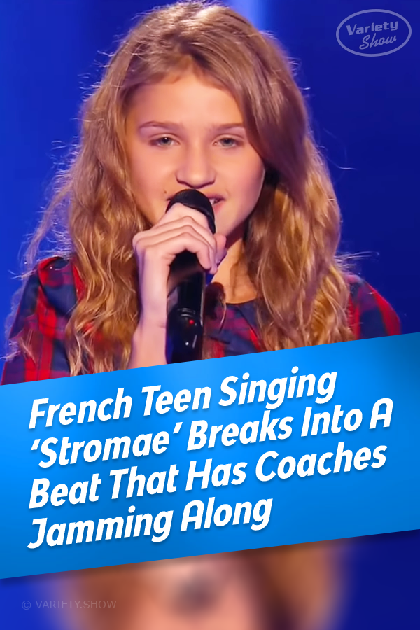 French Teen Singing ‘Stromae’ Breaks Into A Beat That Has Coaches Jamming Along