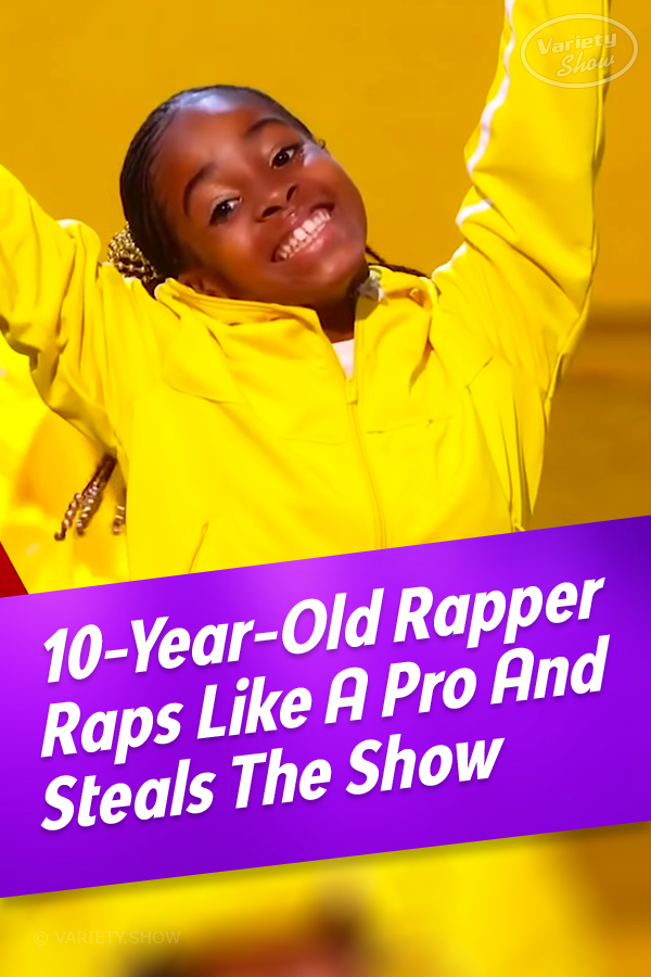 10-Year-Old Rapper Raps Like A Pro And Steals The Show