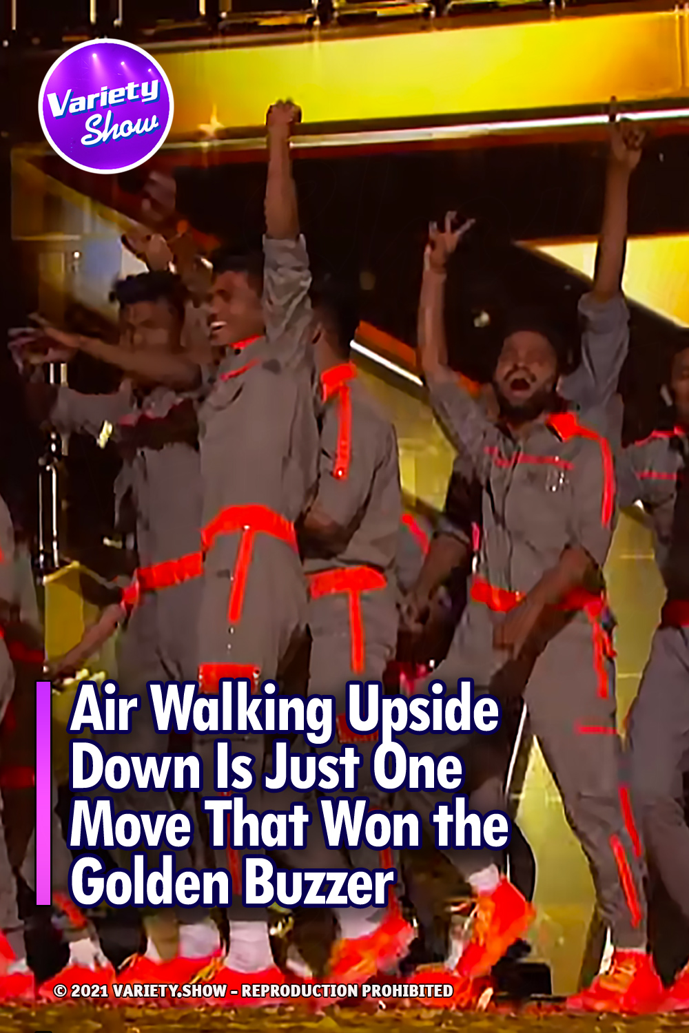 Air Walking Upside Down Is Just One Move That Won the Golden Buzzer