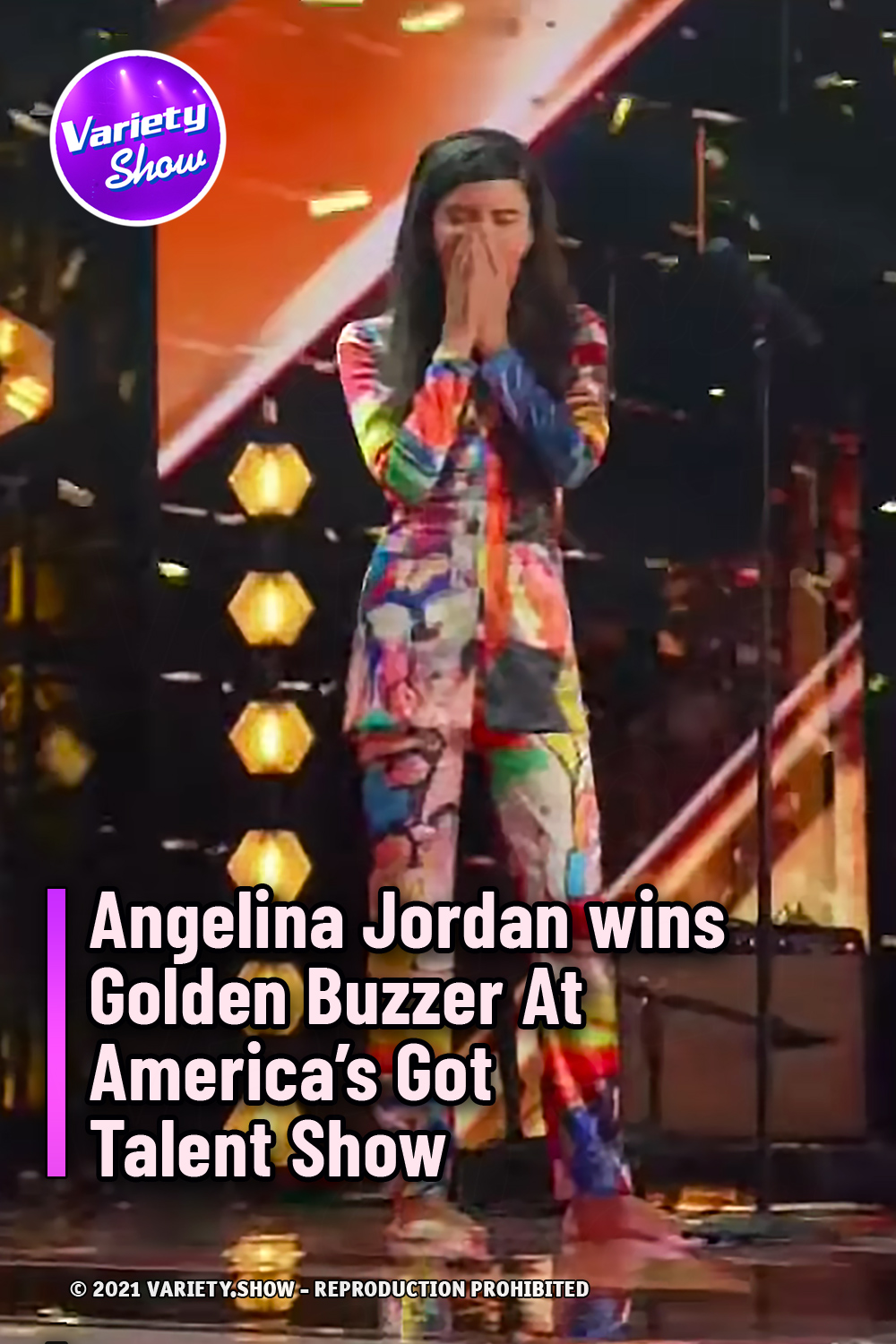 Angelina Jordan wins Golden Buzzer At America’s Got Talent Show