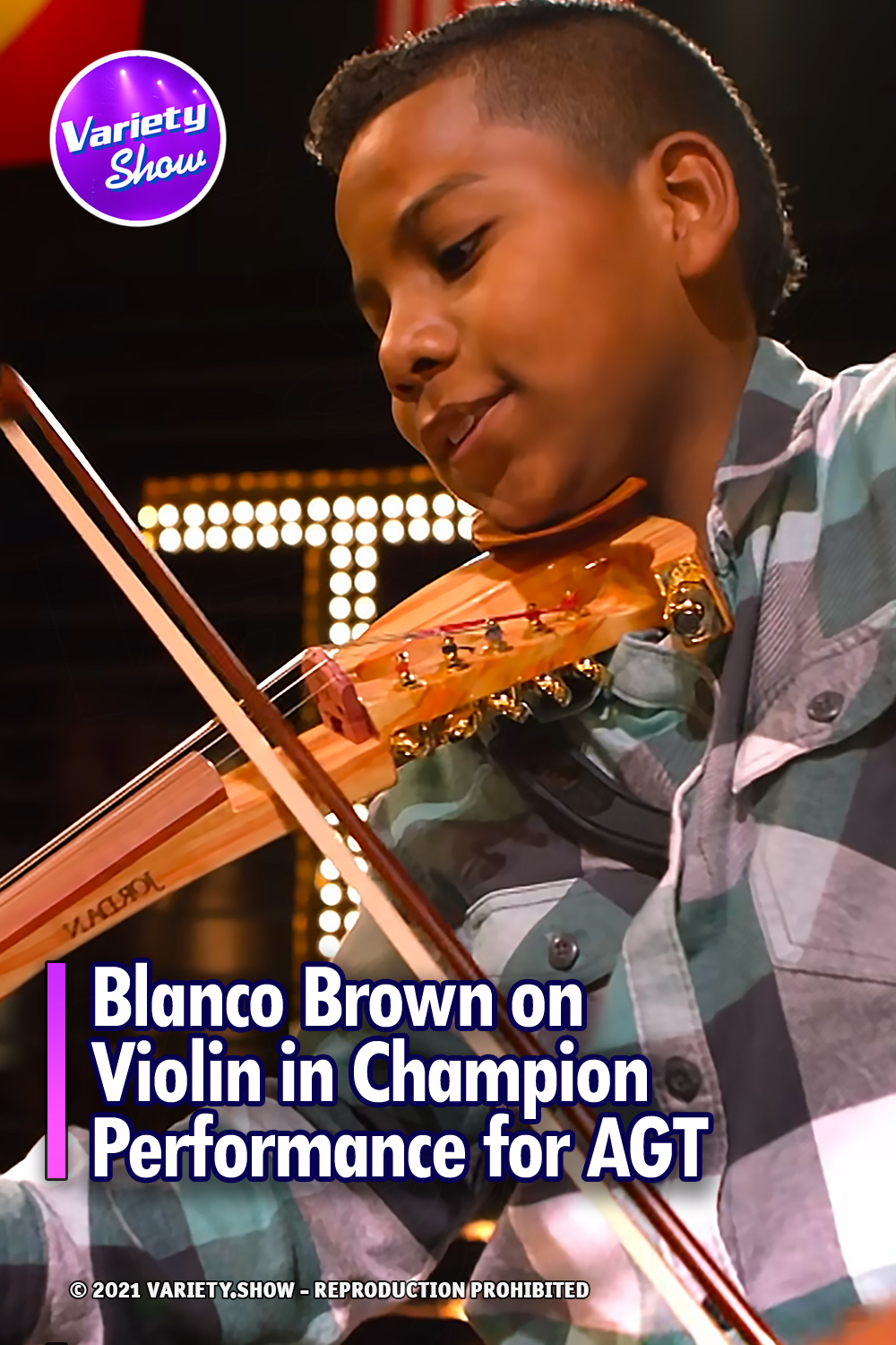 Blanco Brown on Violin in Champion Performance for AGT