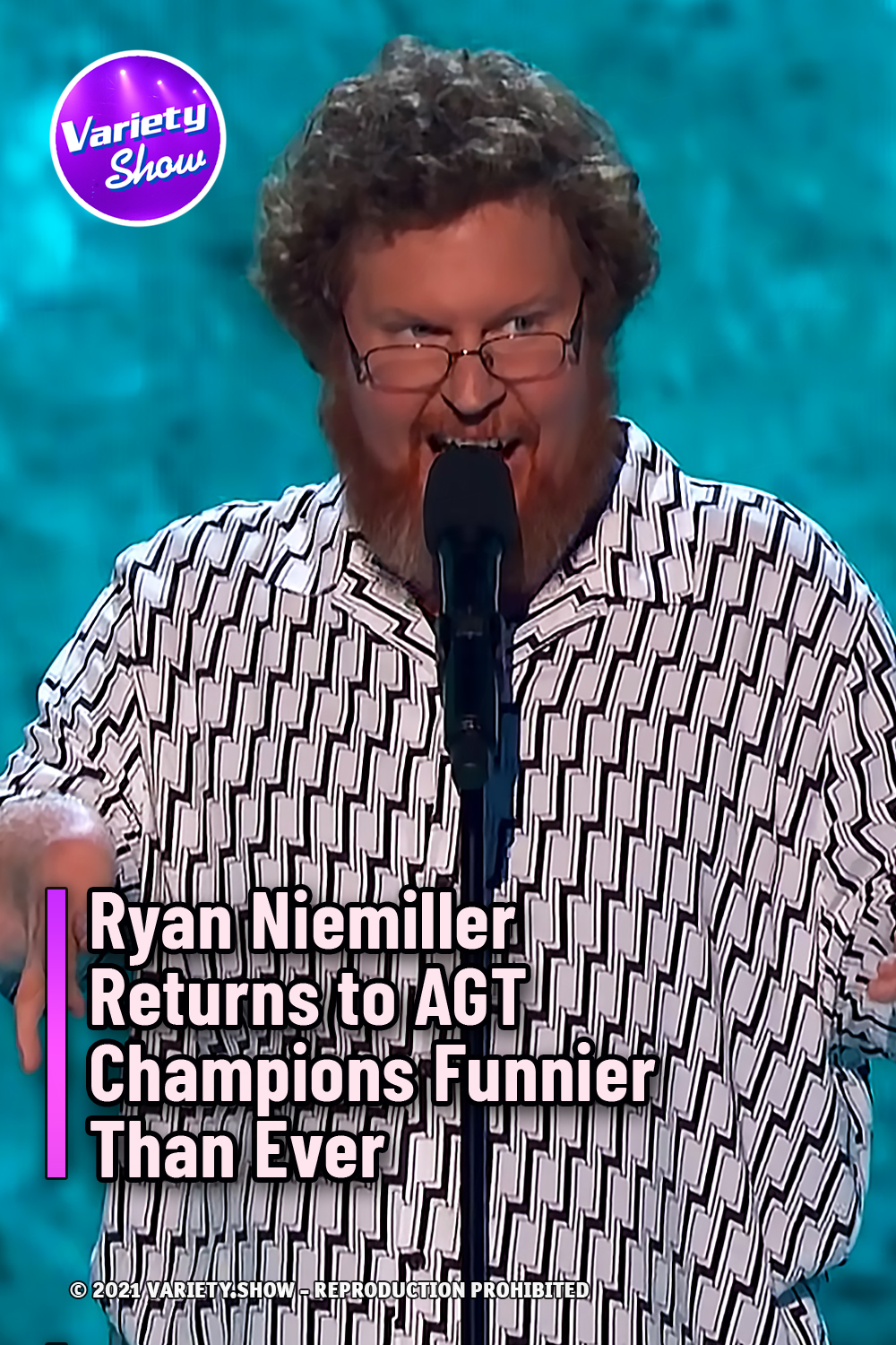 Ryan Niemiller Returns to AGT Champions Funnier Than Ever
