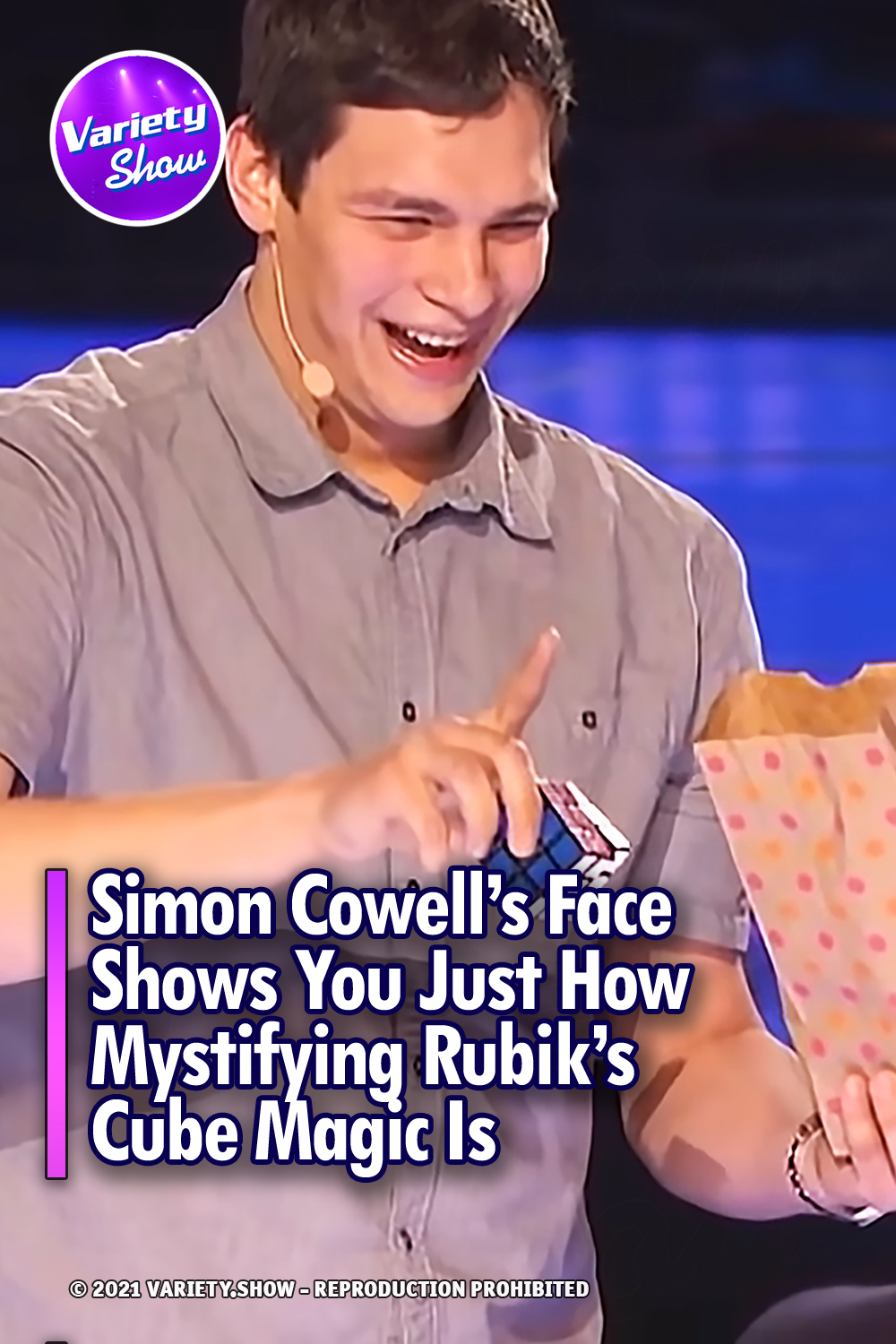 Simon Cowell’s Face Shows You Just How Mystifying Rubik’s Cube Magic Is