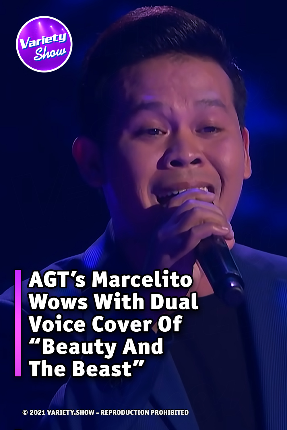 AGT’s Marcelito Wows With Dual Voice Cover Of “Beauty And The Beast”