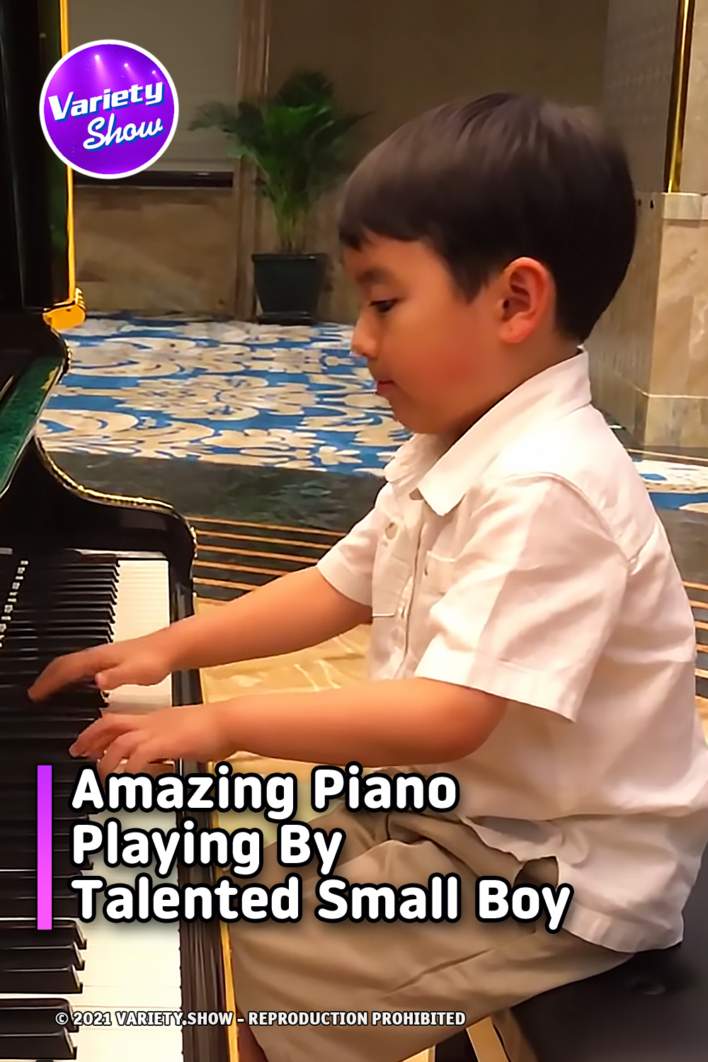 Amazing Piano Playing By Talented Small Boy