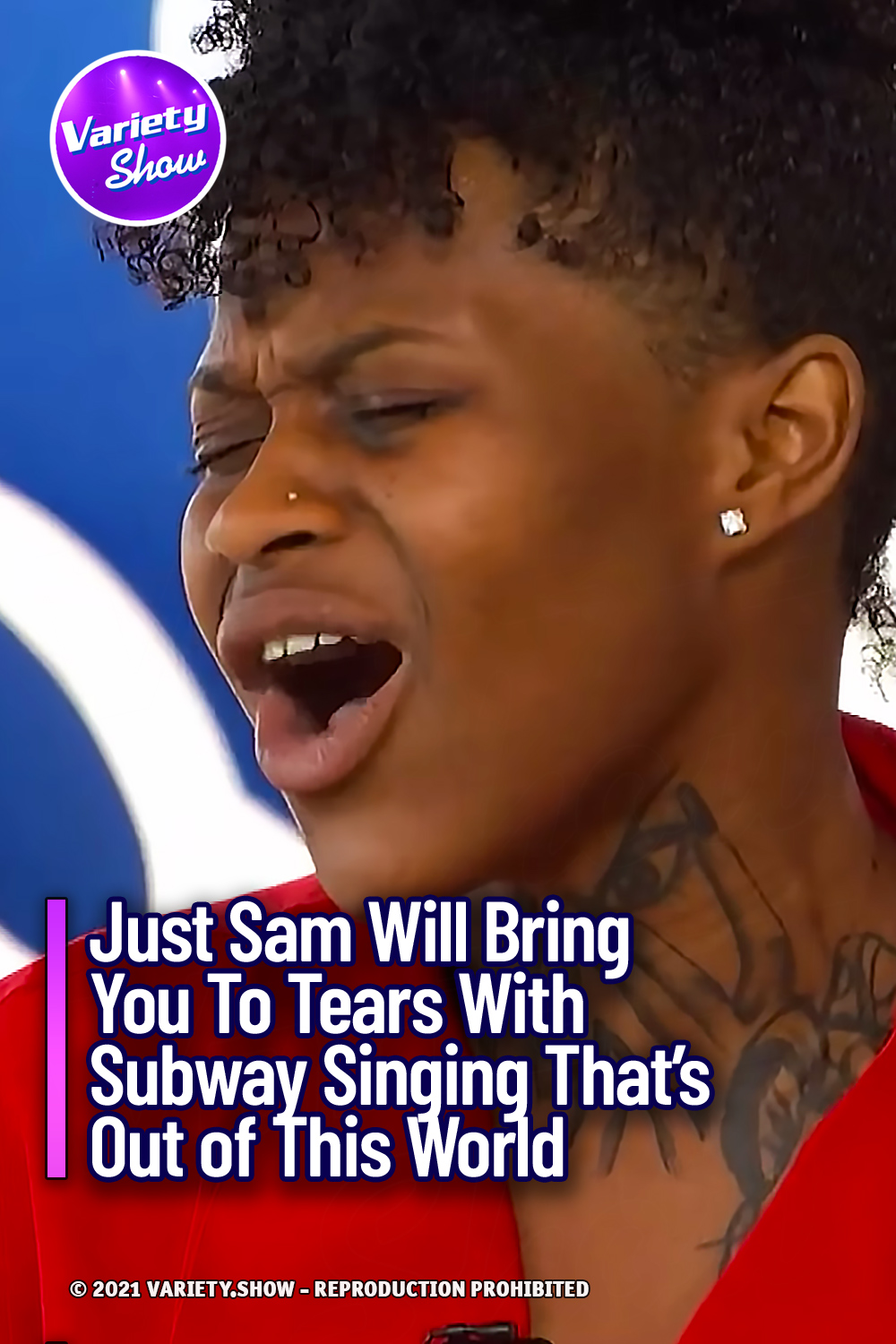 Just Sam Will Bring You To Tears With Subway Singing That’s Out of This World