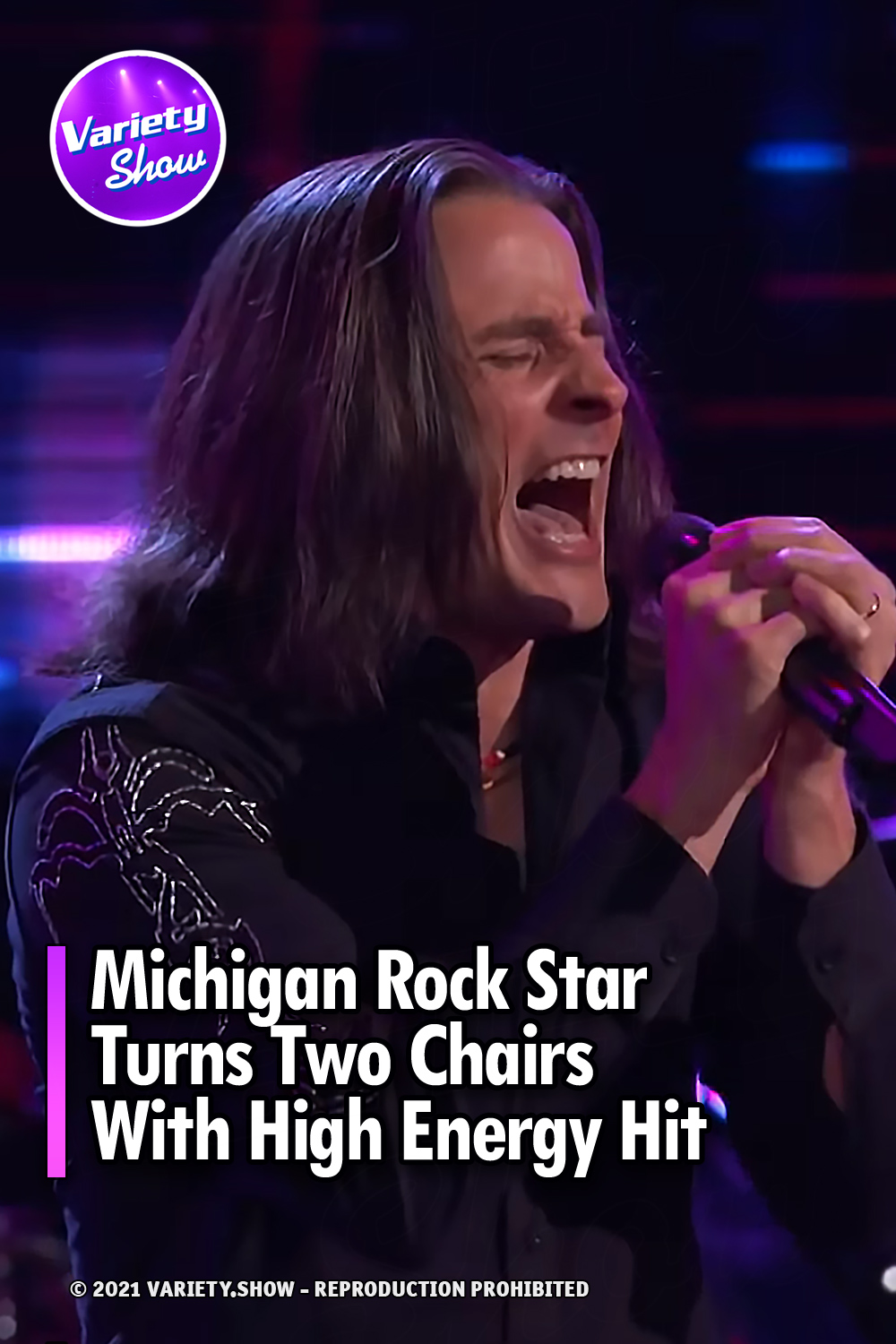 Michigan Rock Star Turns Two Chairs With High Energy Hit