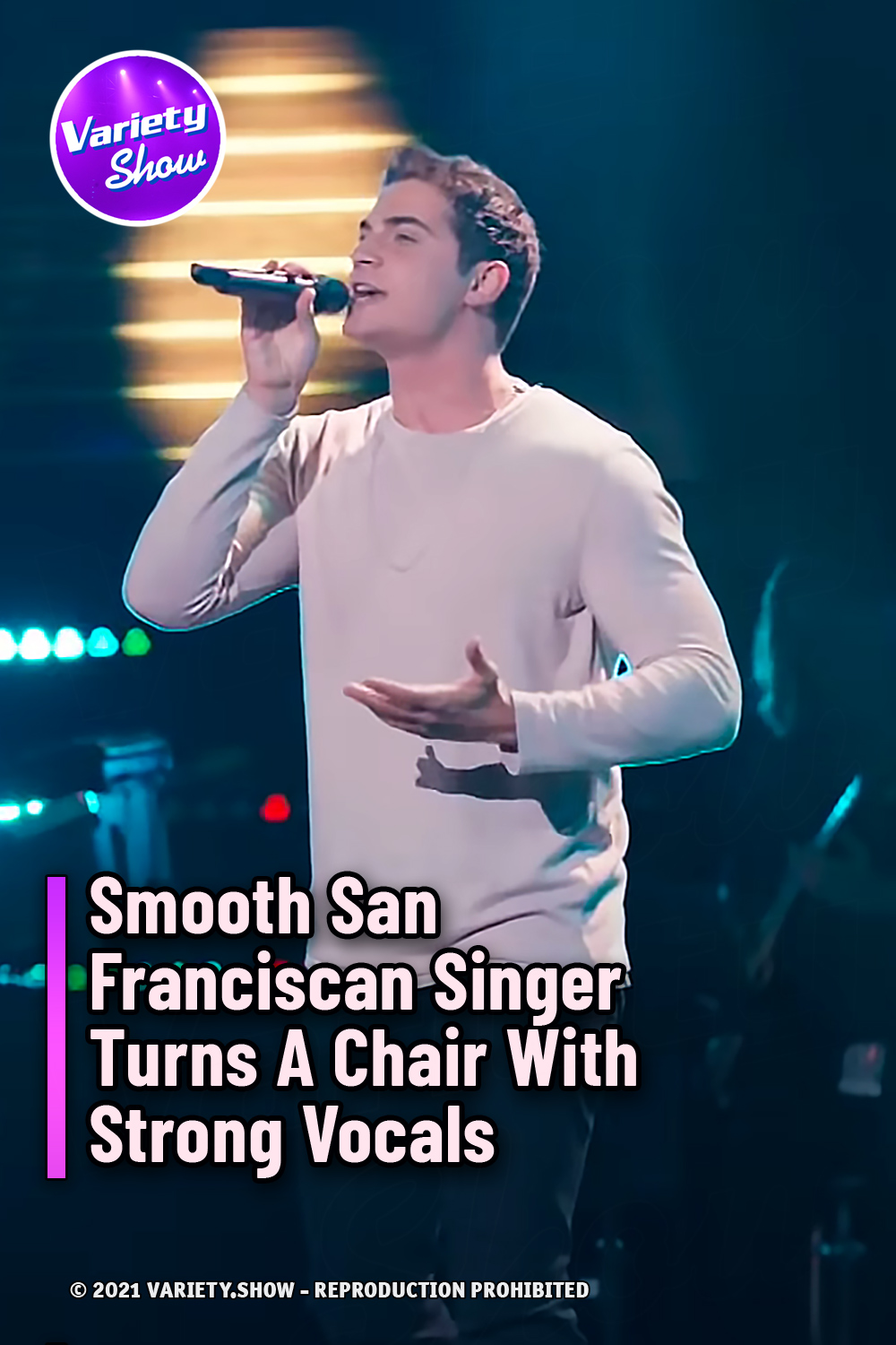 Smooth San Franciscan Singer Turns A Chair With Strong Vocals