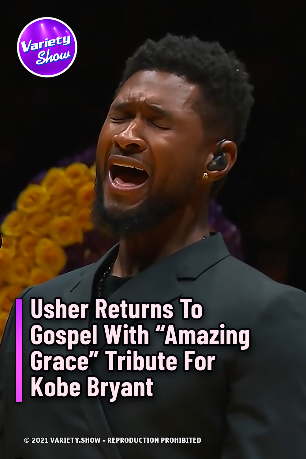 Usher Returns To Gospel With “Amazing Grace” Tribute For Kobe Bryant