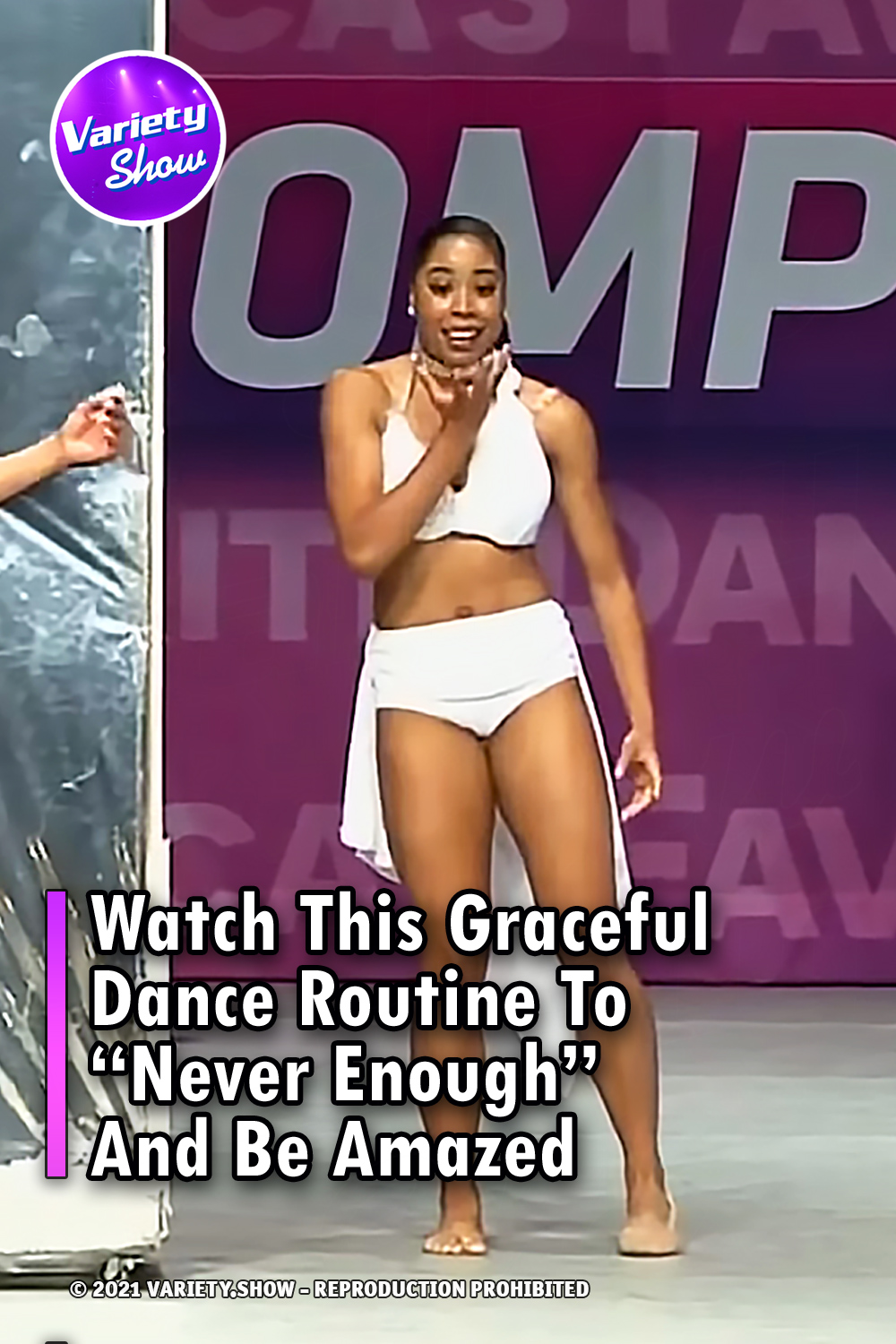 Watch This Graceful Dance Routine To “Never Enough” And Be Amazed