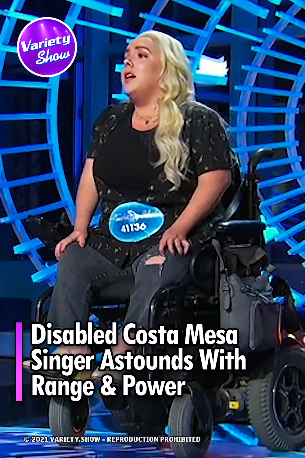 Disabled Costa Mesa Singer Astounds With Range & Power