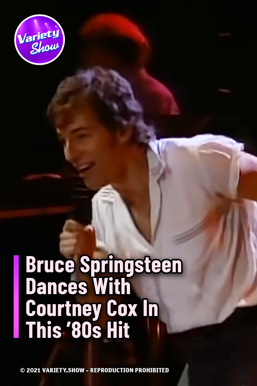 Bruce Springsteen Dances With Courtney Cox In This \'80s Hit