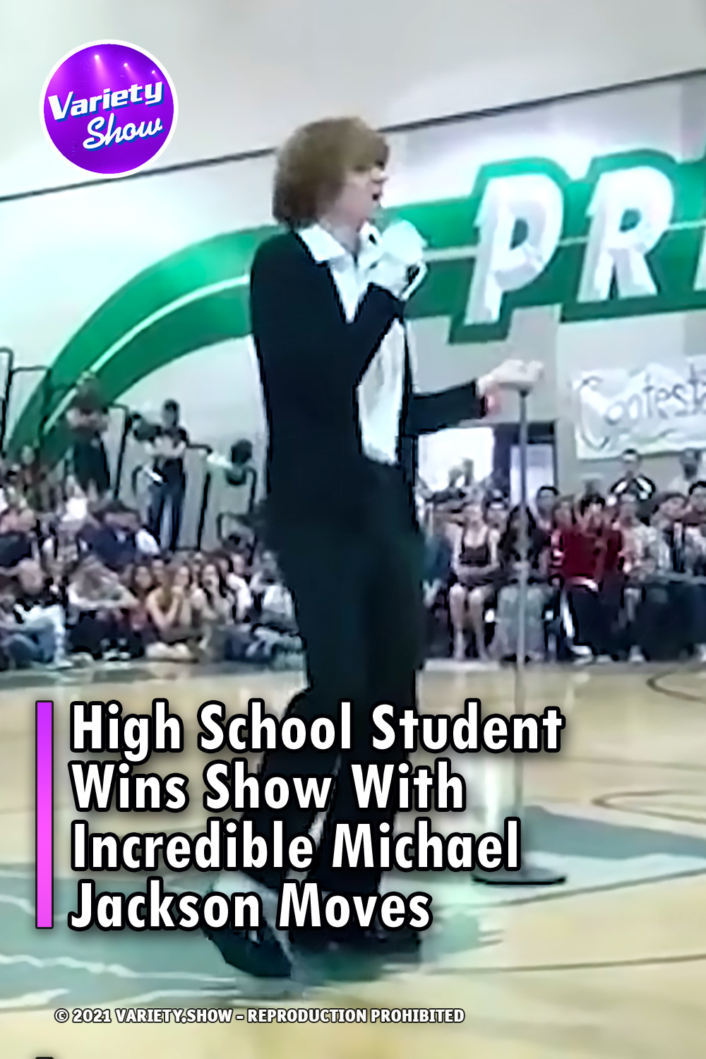High School Student Wins Show With Incredible Michael Jackson Moves