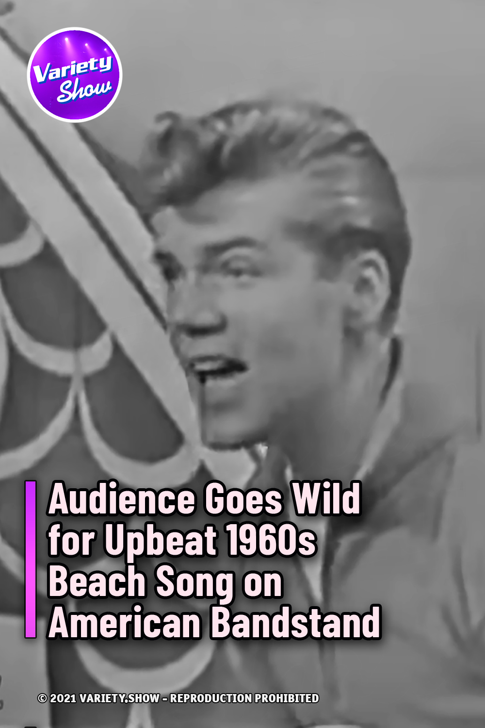 Audience Goes Wild for Upbeat 1960s Beach Song on American Bandstand
