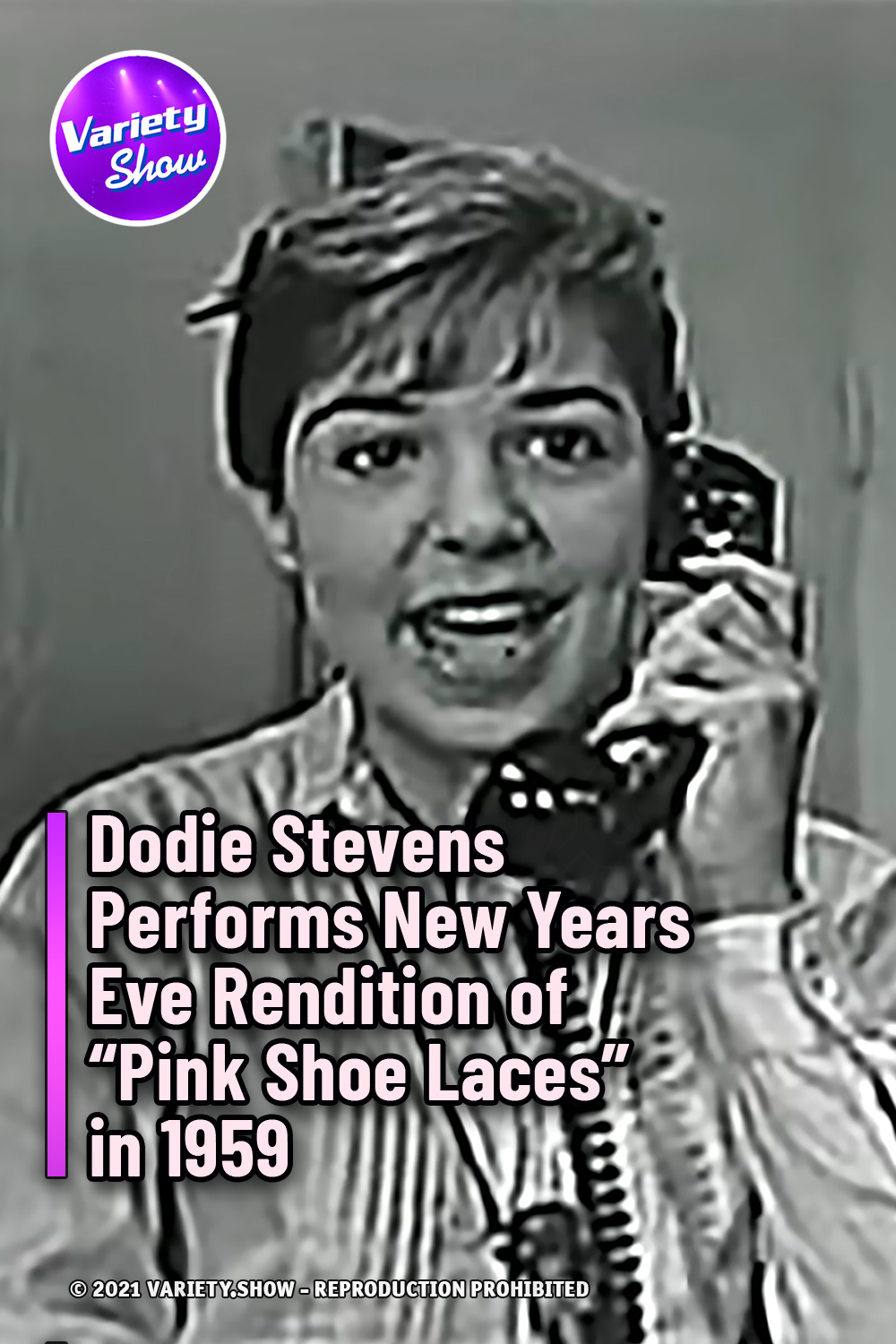 Dodie Stevens Performs New Years Eve Rendition of \