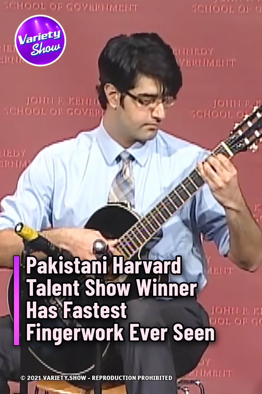 Pakistani Harvard Talent Show Winner Has Fastest Fingerwork Ever Seen