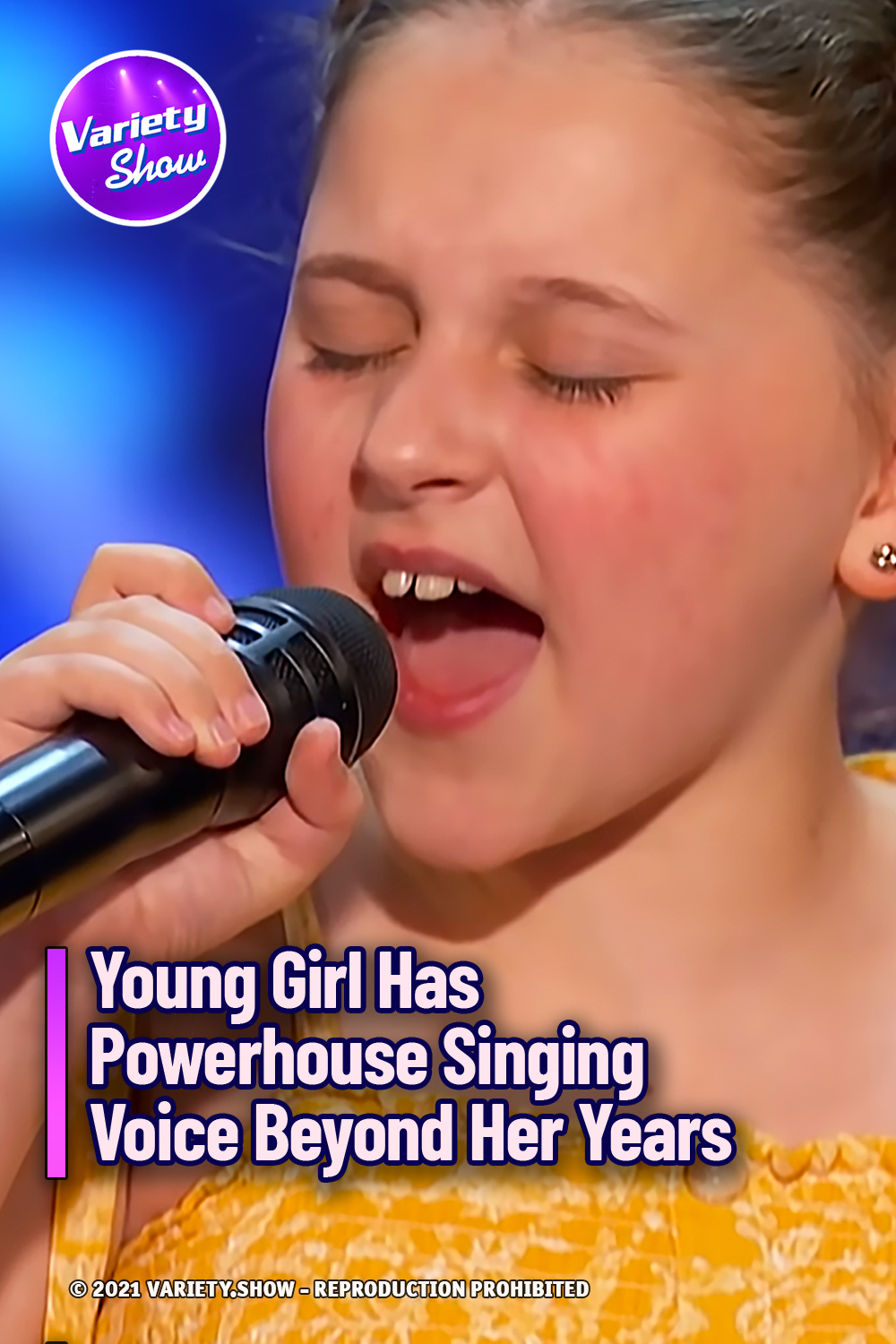 Young Girl Has Powerhouse Singing Voice Beyond Her Years