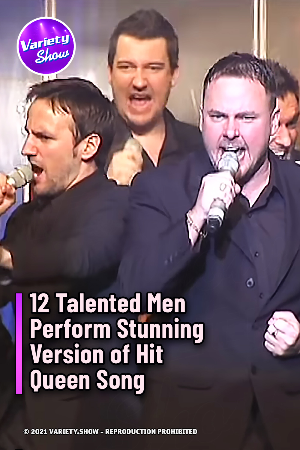 12 Talented Men Perform Stunning Version of Hit Queen Song