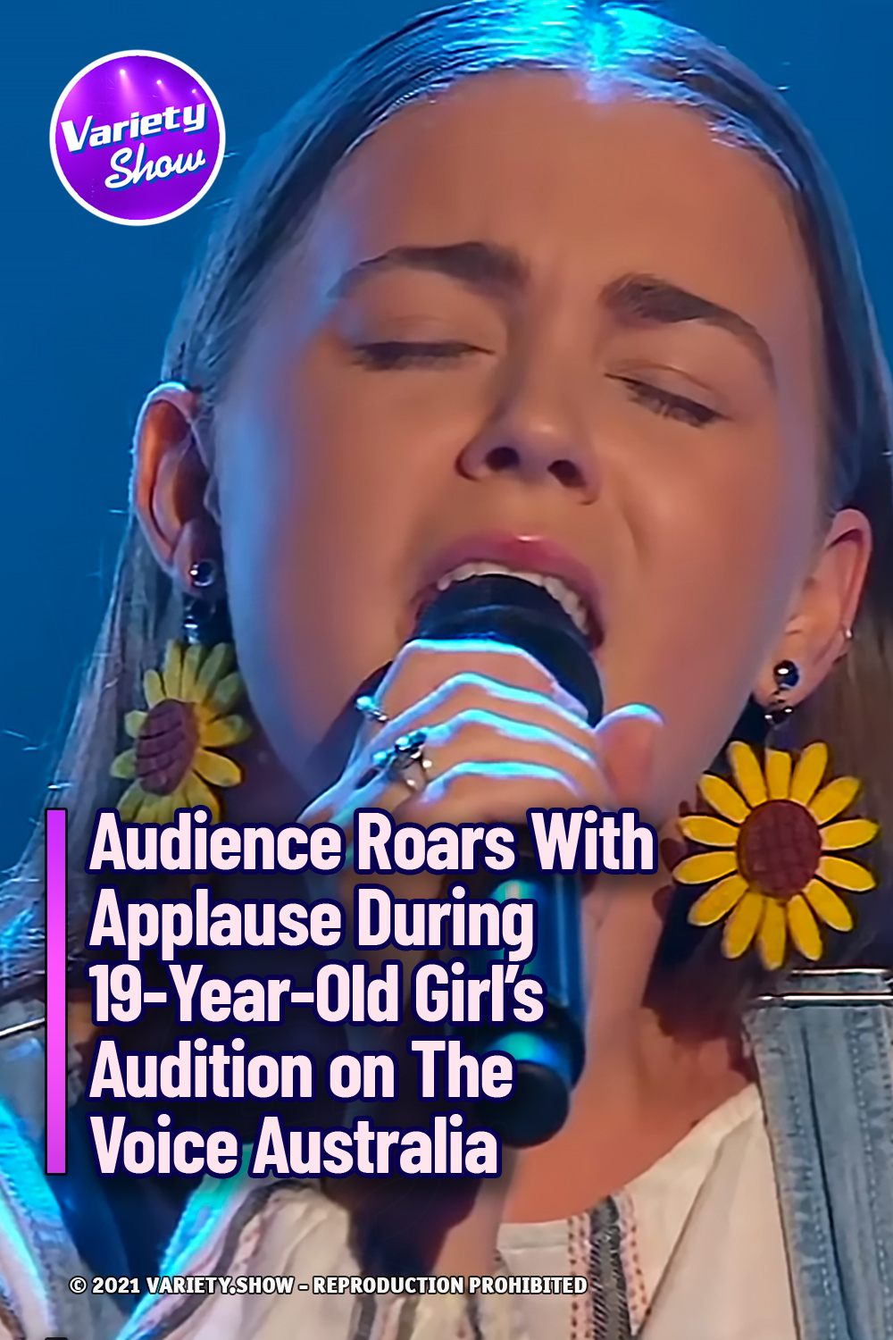 Audience Roars With Applause During 19-Year-Old Girl’s Audition on The Voice Australia