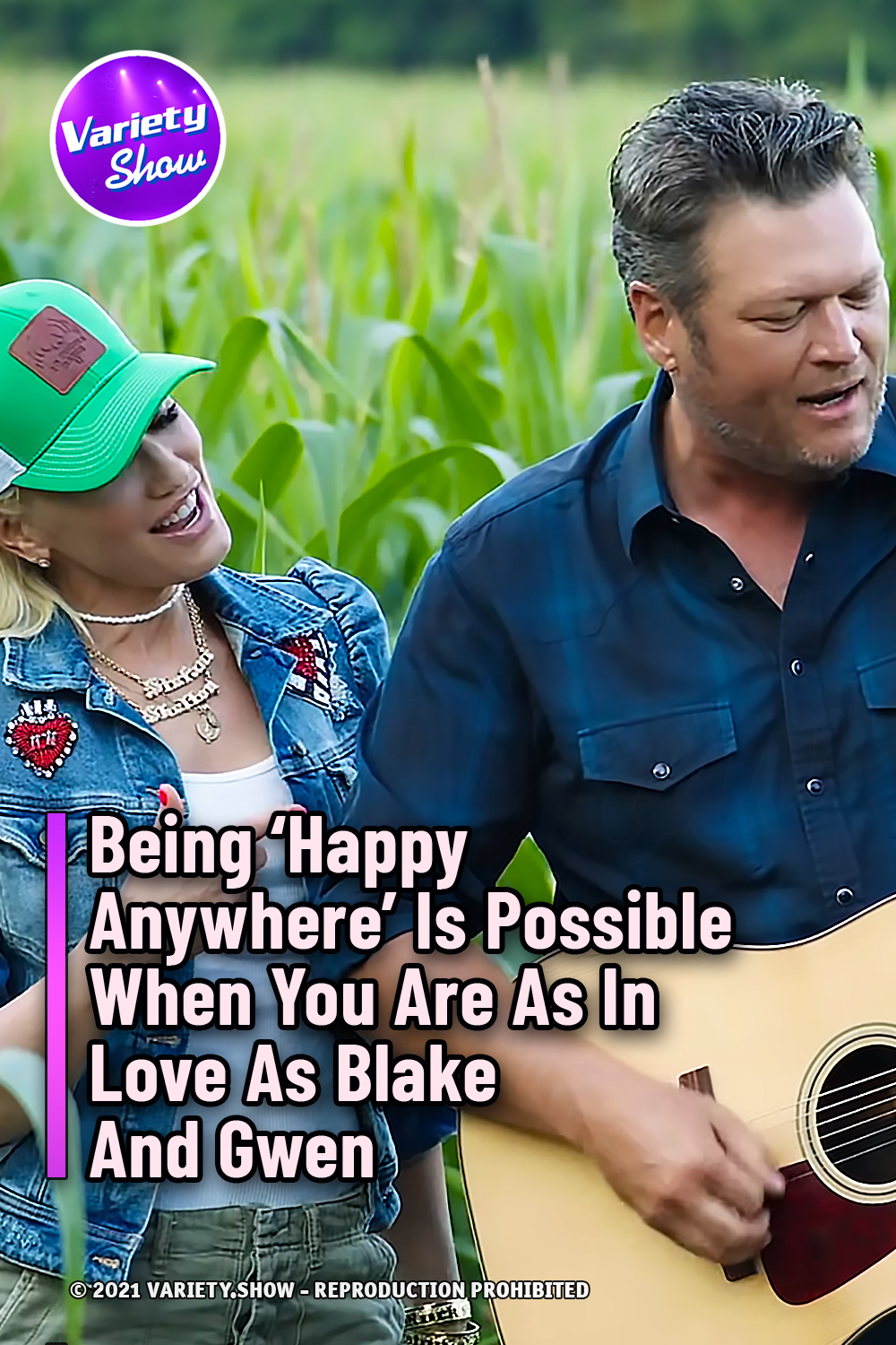 Being ‘Happy Anywhere’ Is Possible When You Are As In Love As Blake And Gwen