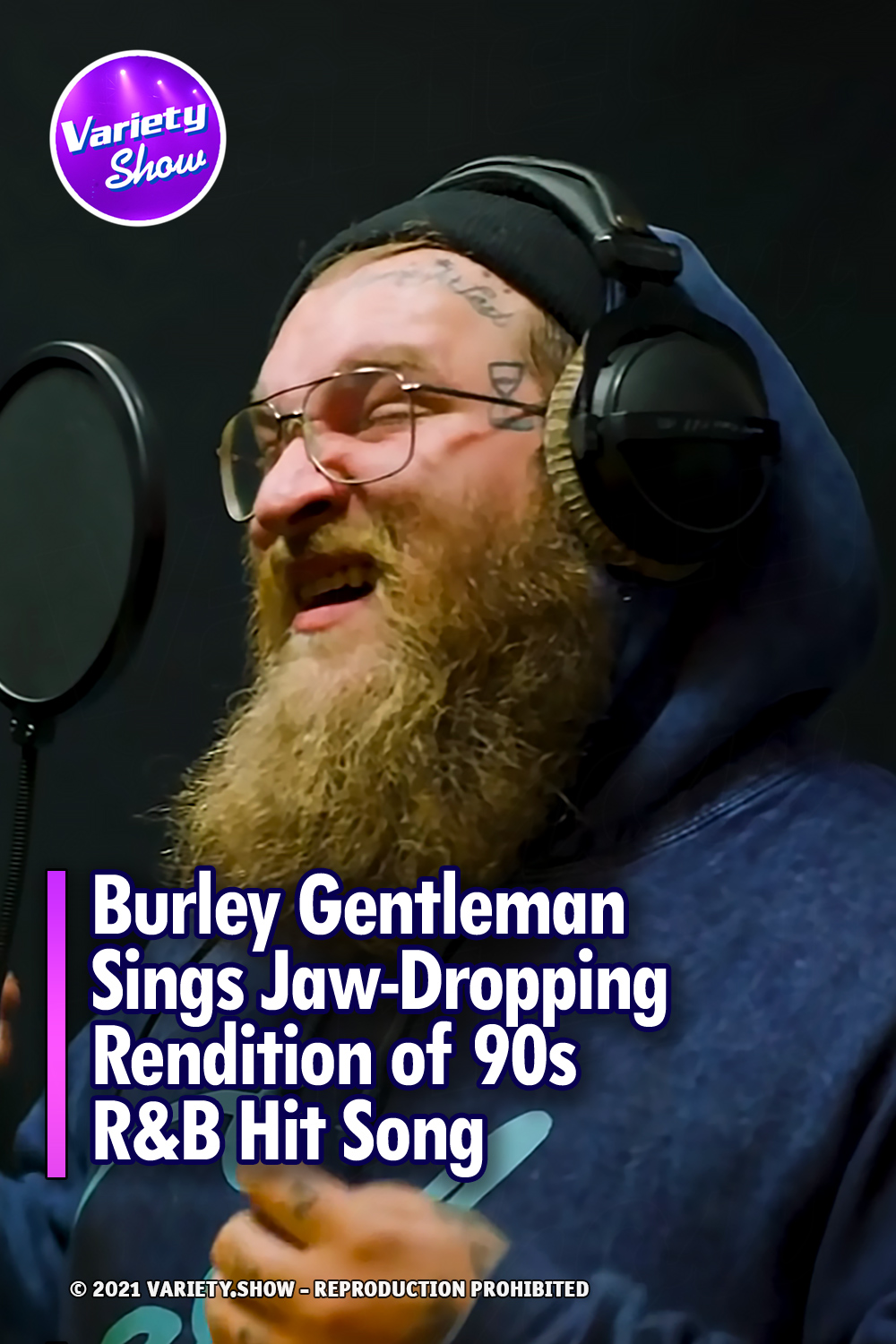 Burley Gentleman Sings Jaw-Dropping Rendition of 90s R&B Hit Song