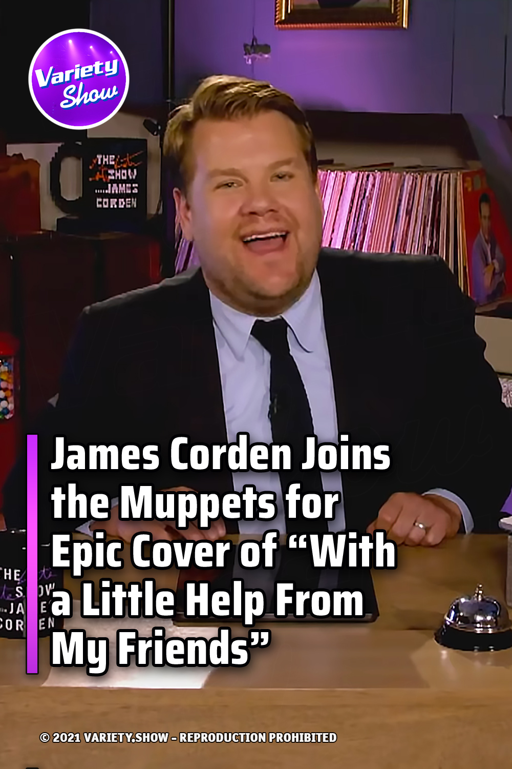 James Corden Joins the Muppets for Epic Cover of “With a Little Help From My Friends”