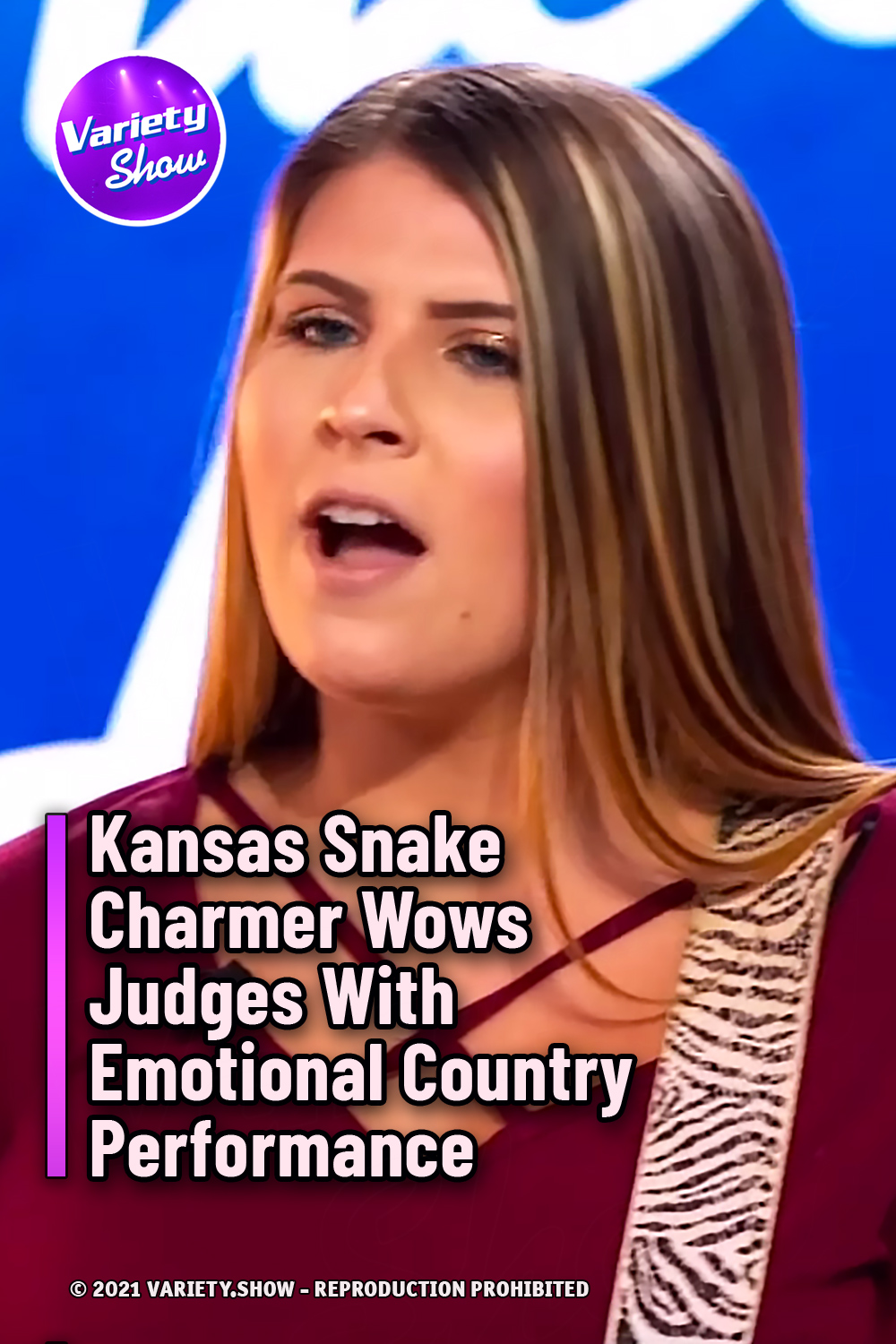 Kansas Snake Charmer Wows Judges With Emotional Country Performance