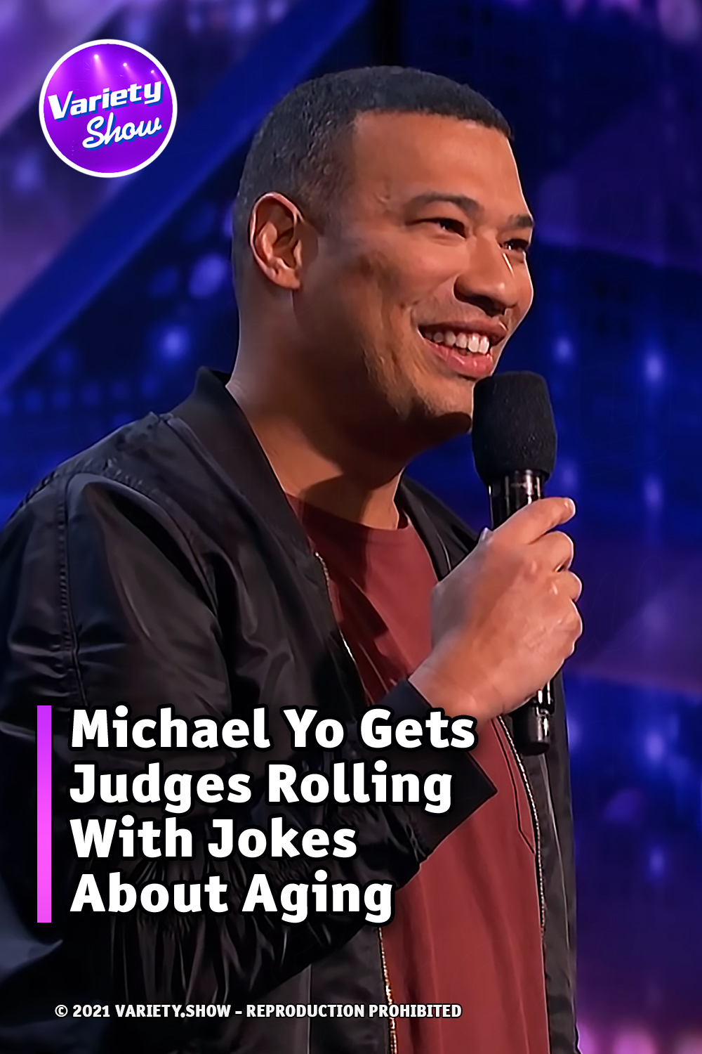 Michael Yo Gets Judges Rolling With Jokes About Aging