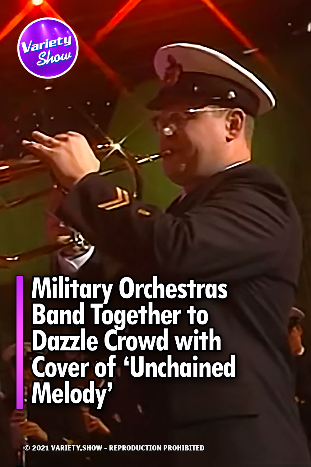 Military Orchestras Band Together to Dazzle Crowd with Cover of ‘Unchained Melody’
