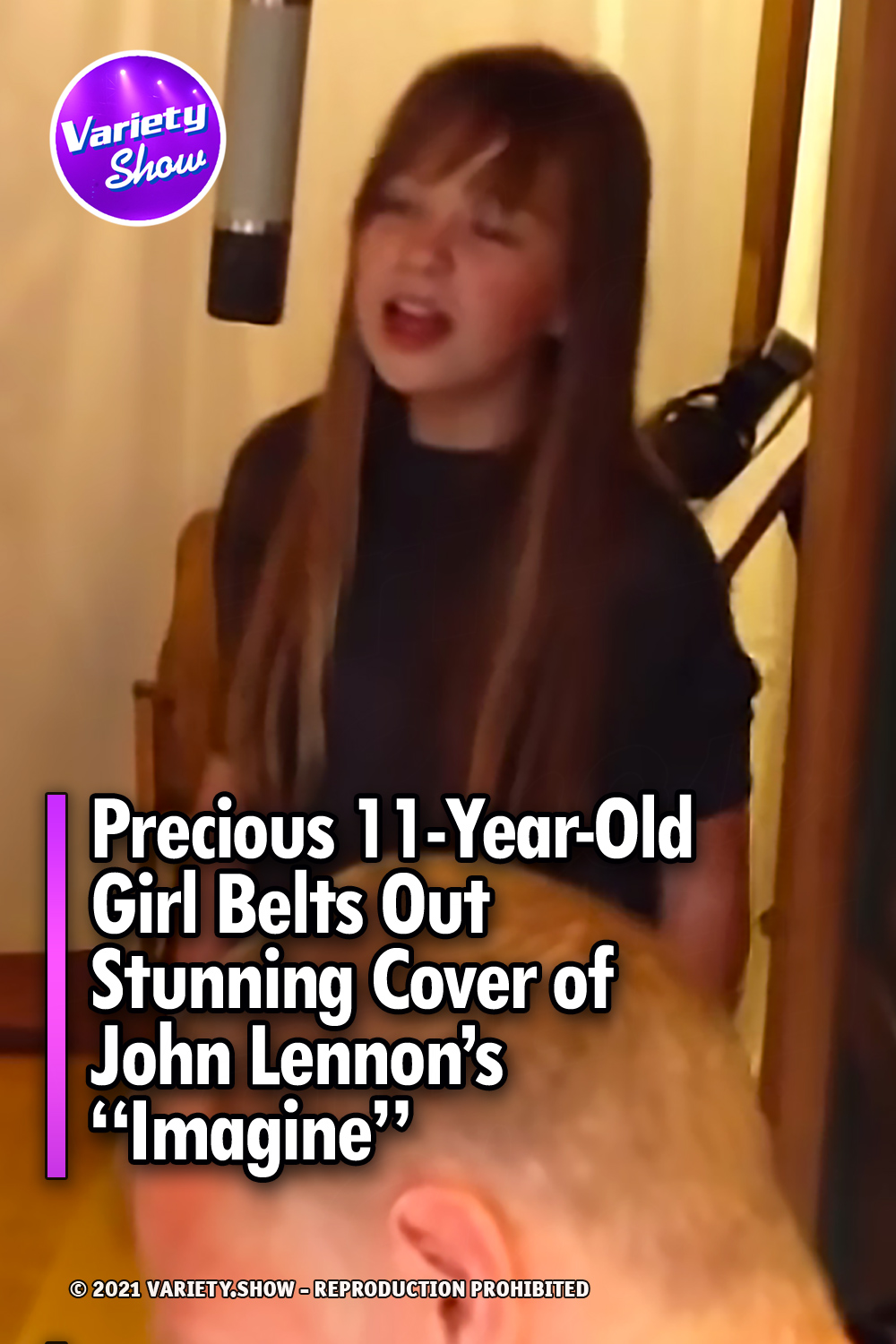 Precious 11-Year-Old Girl Belts Out Stunning Cover of John Lennon’s “Imagine”