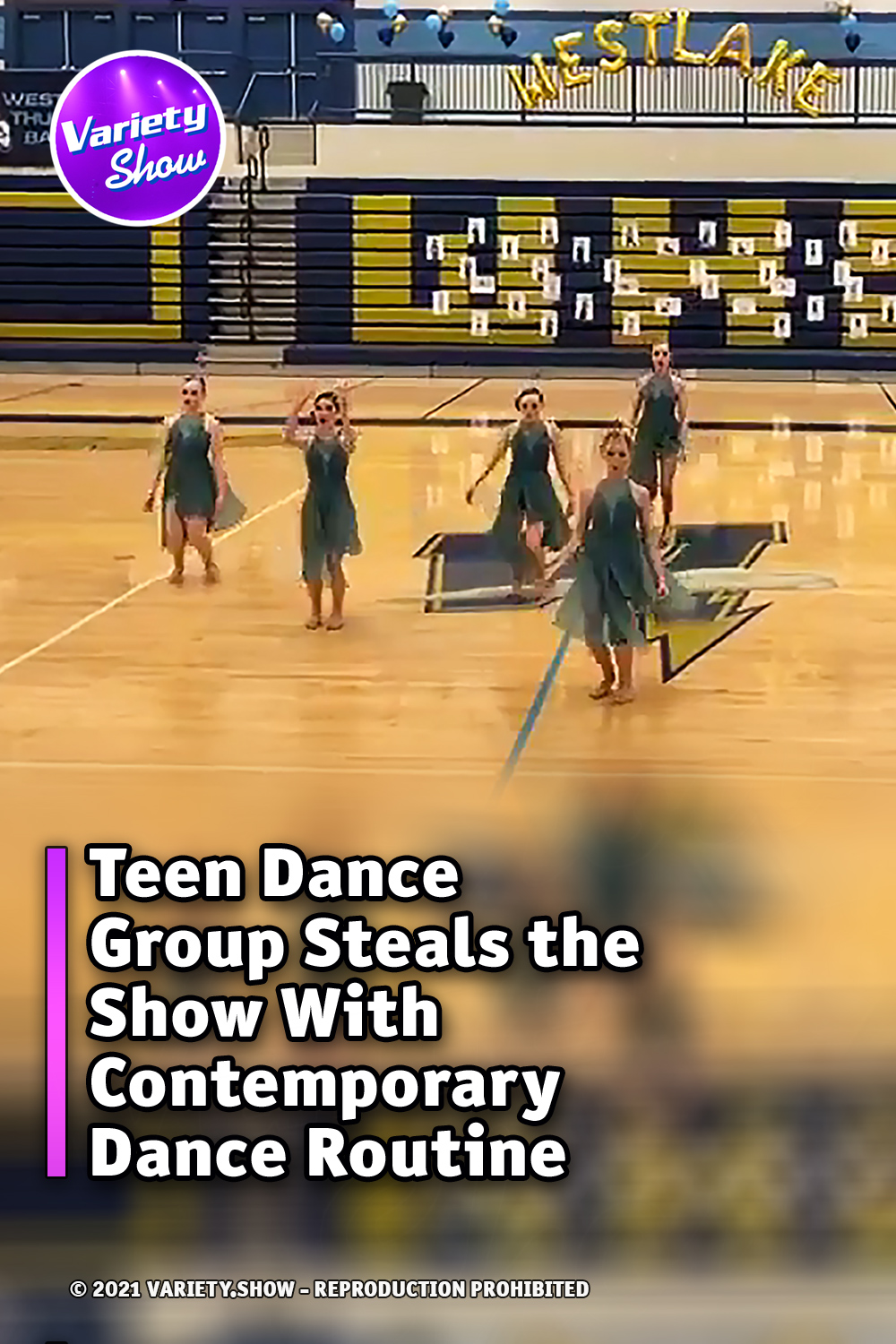 Teen Dance Group Steals the Show With Contemporary Dance Routine