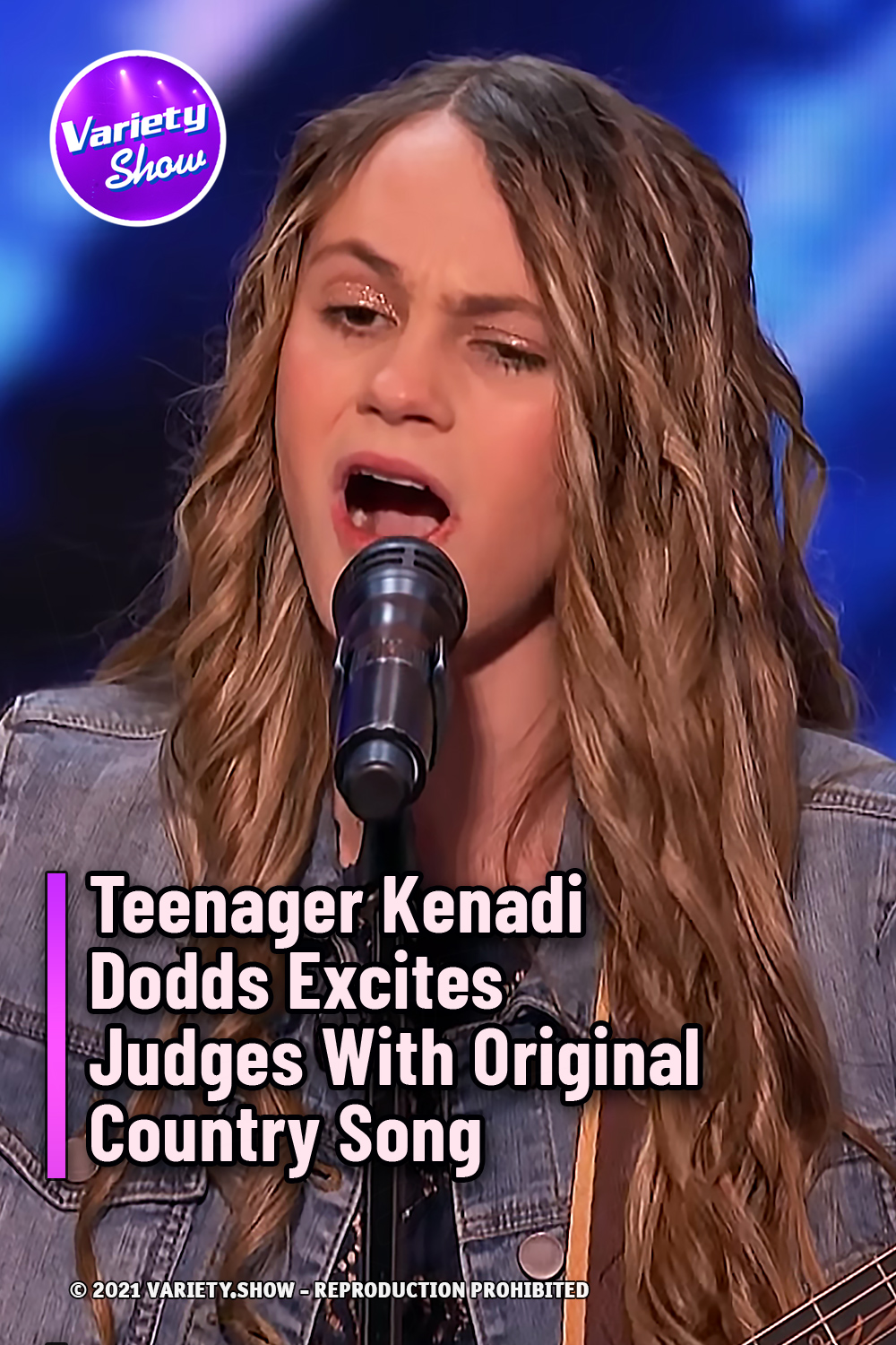 Teenager Kenadi Dodds Excites Judges With Original Country Song