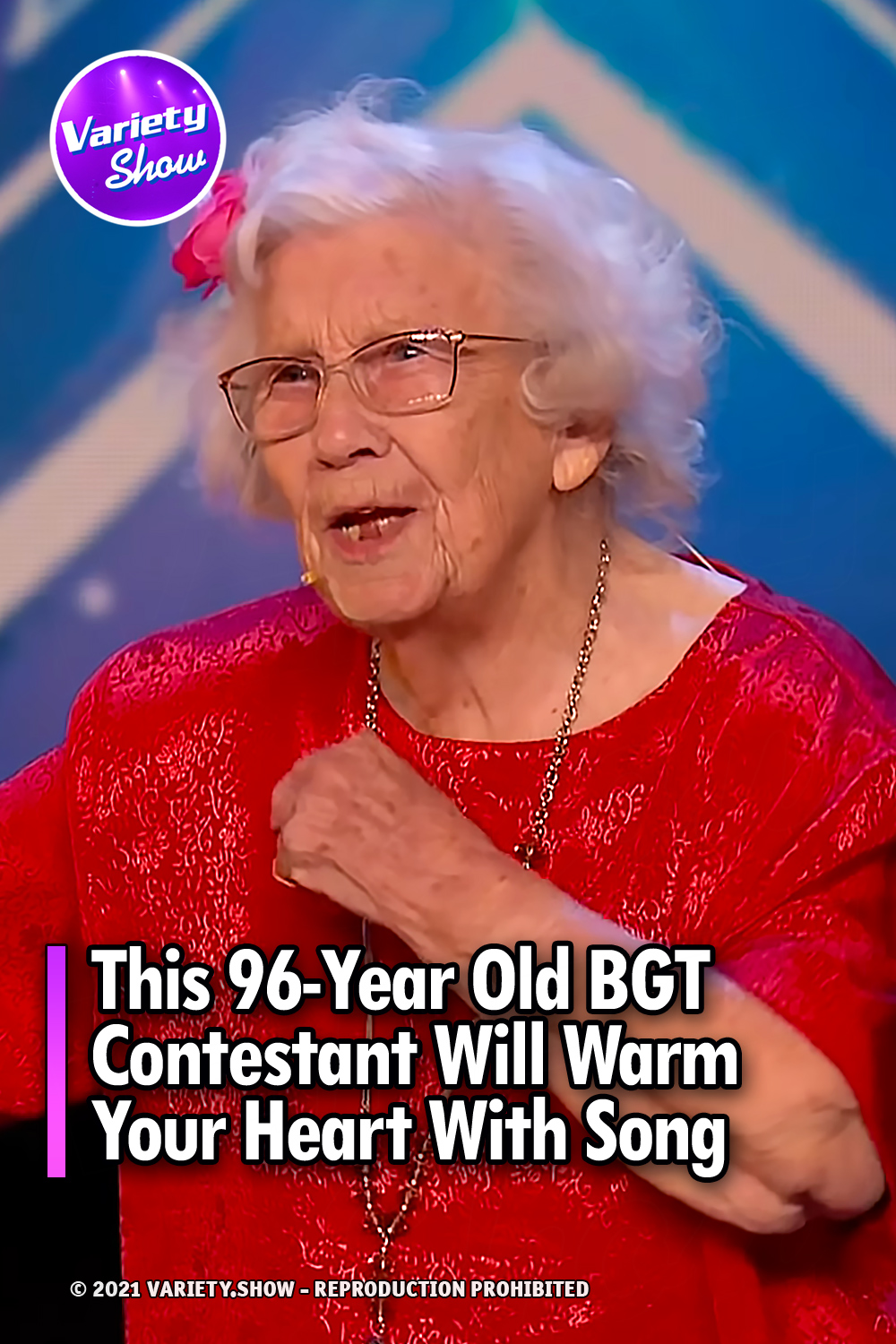 This 96-Year Old BGT Contestant Will Warm Your Heart With Song