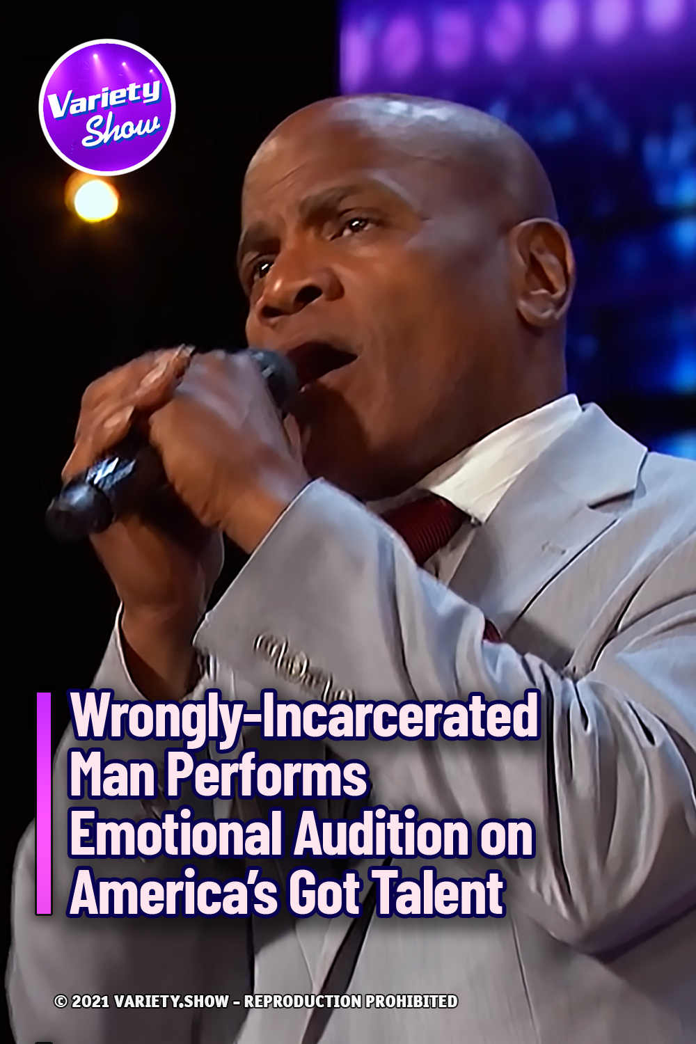 Wrongly-Incarcerated Man Performs Emotional Audition on America\'s Got Talent
