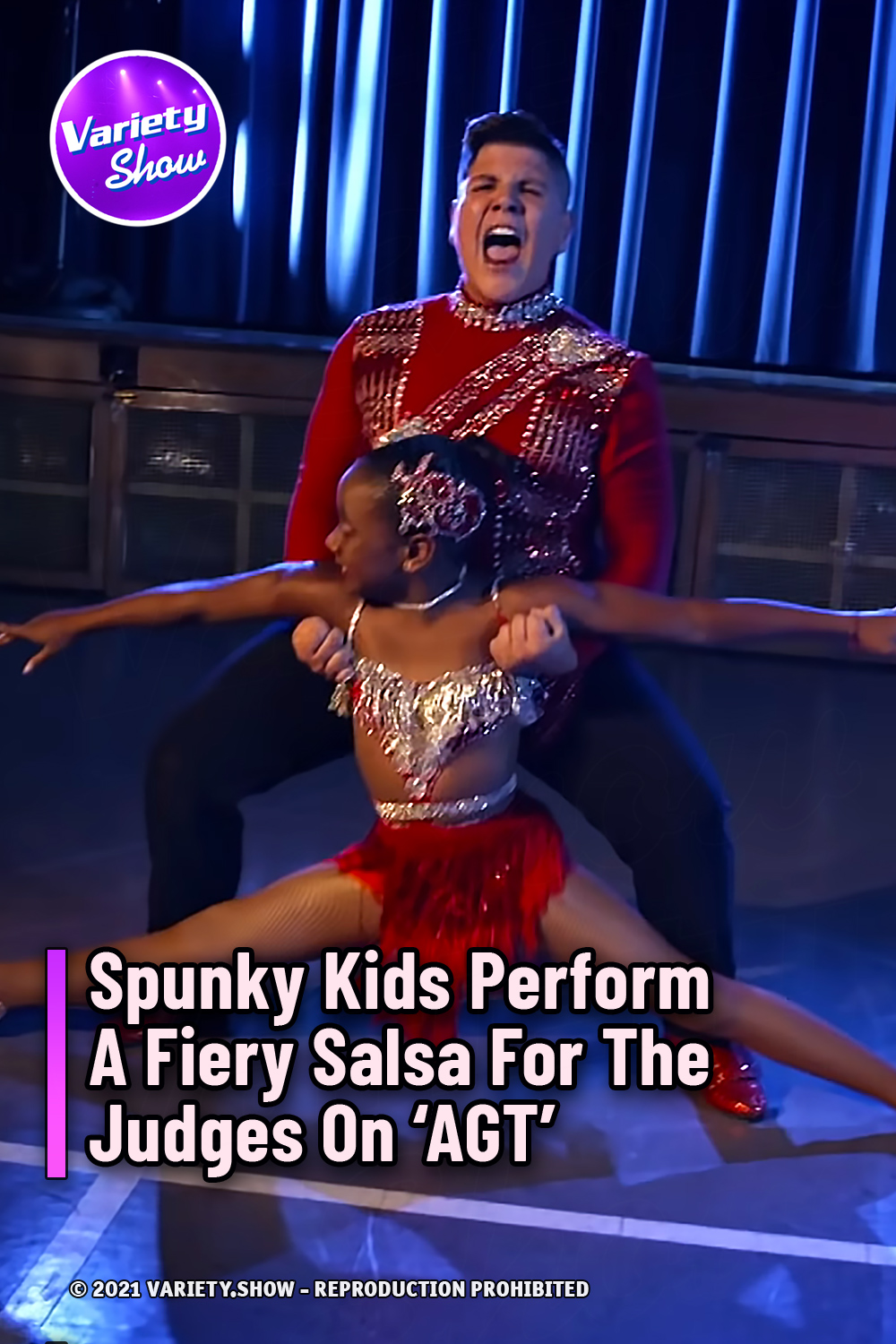 Spunky Kids Perform A Fiery Salsa For The Judges On ‘AGT’