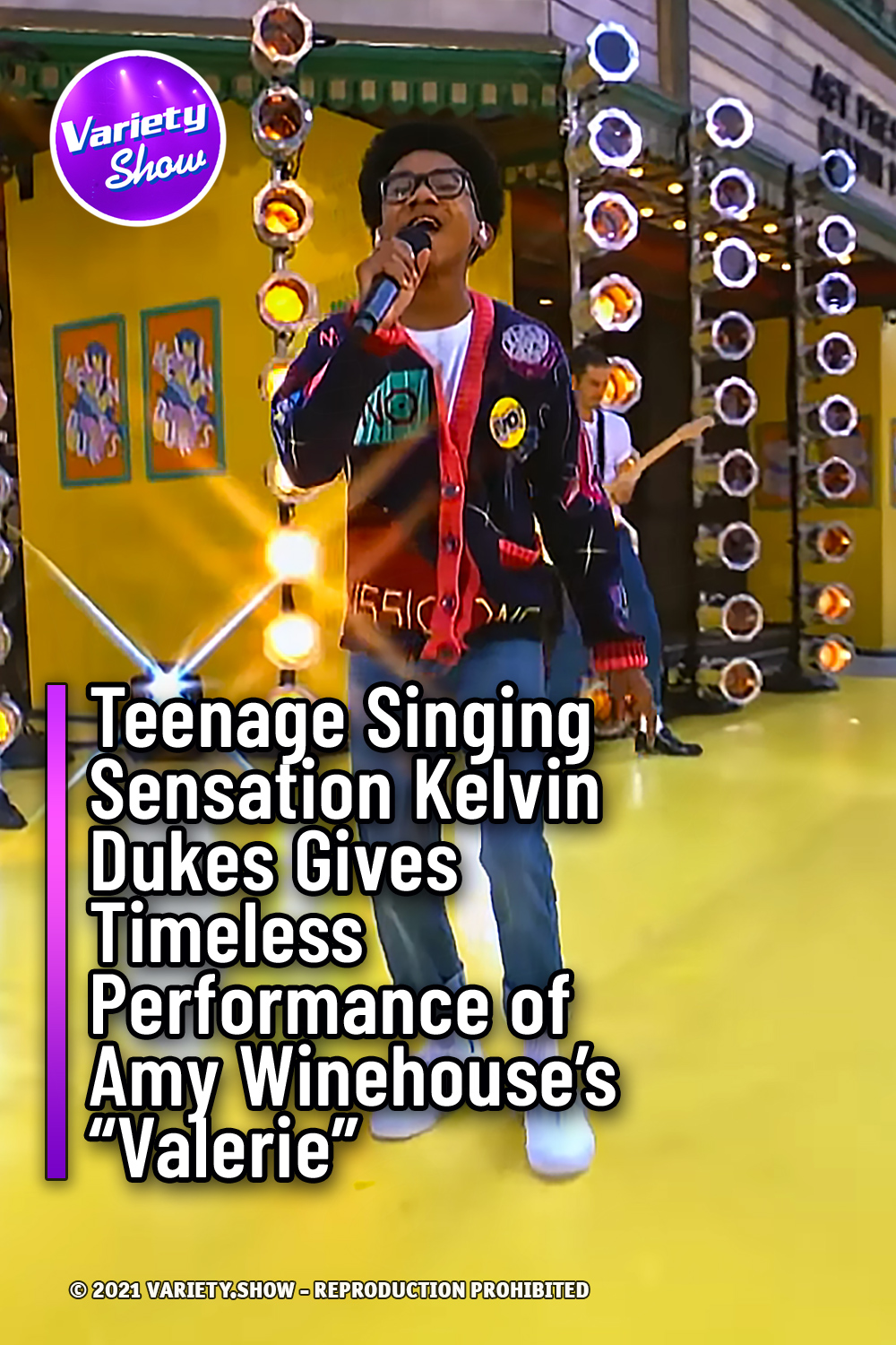 Teenage Singing Sensation Kelvin Dukes Gives Timeless Performance of Amy Winehouse’s “Valerie”