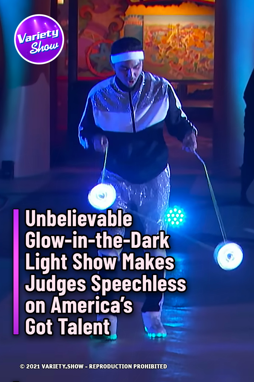 Unbelievable Glow-in-the-Dark Light Show Makes Judges Speechless on America’s Got Talent