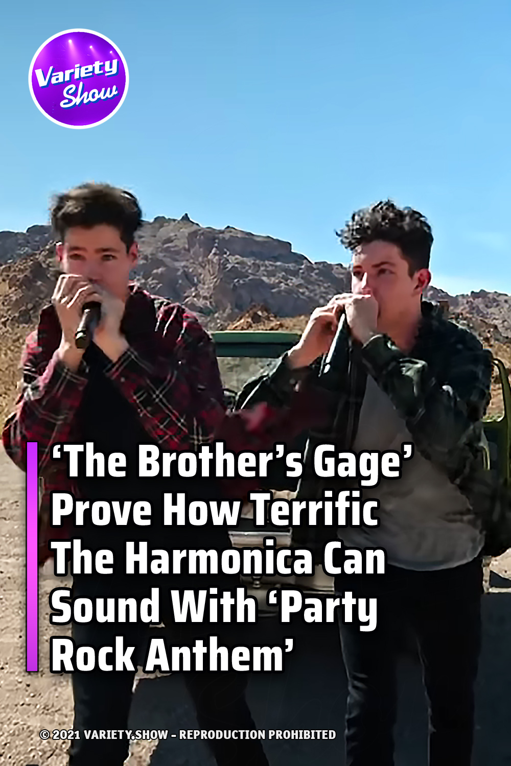 ‘The Brother’s Gage’ Prove How Terrific The Harmonica Can Sound With ‘Party Rock Anthem’