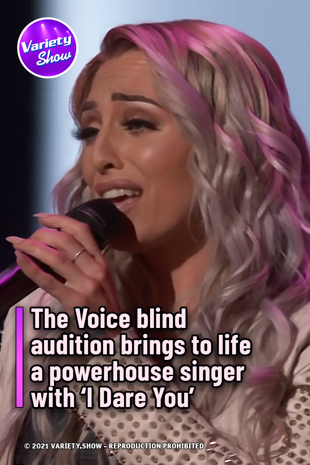 The Voice blind audition brings to life a powerhouse singer with ‘I Dare You’