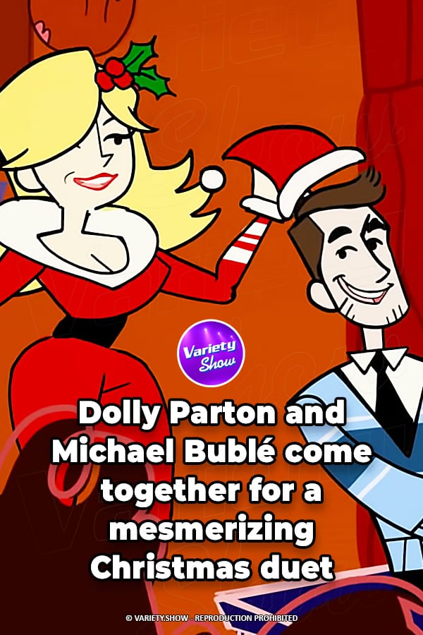 Dolly Parton and Michael Bublé come together for a mesmerizing Christmas duet