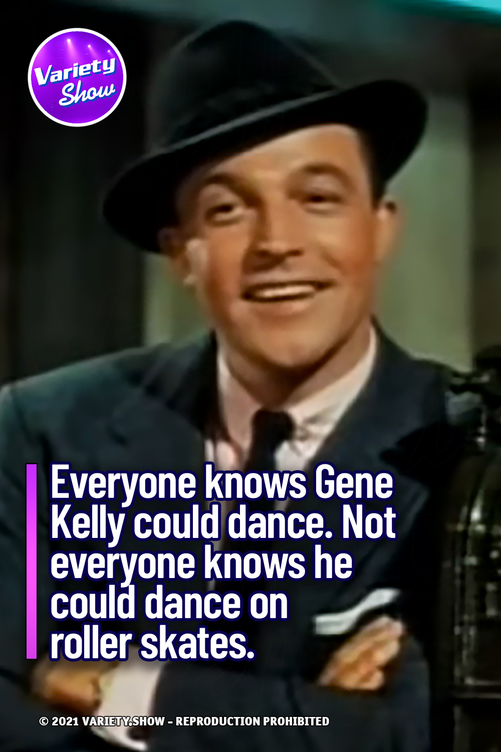 Everyone knows Gene Kelly could dance. Not everyone knows he could dance on roller skates.