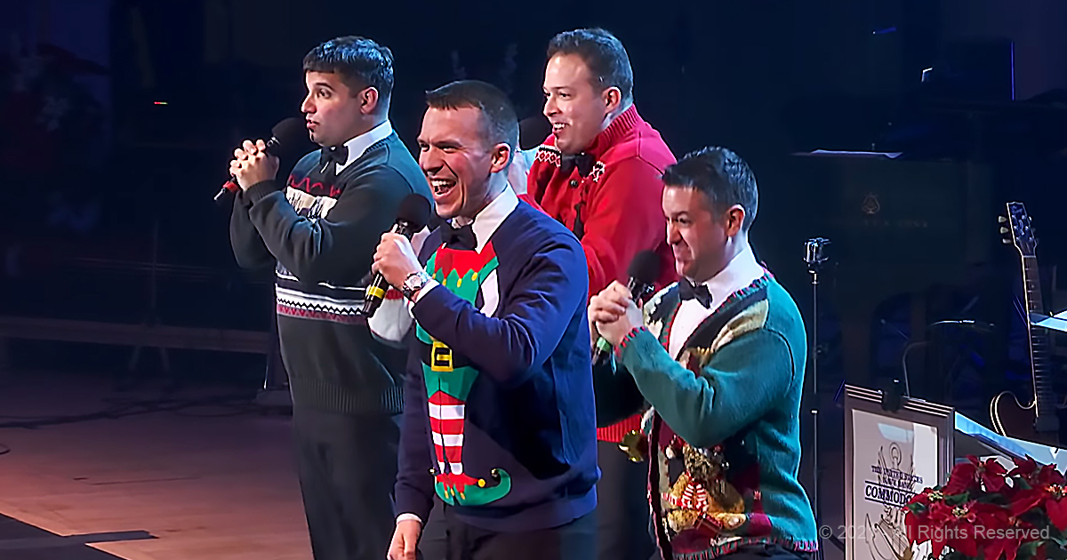 ‘The Christmas CanCan’ is the latest smash performance by the U.S