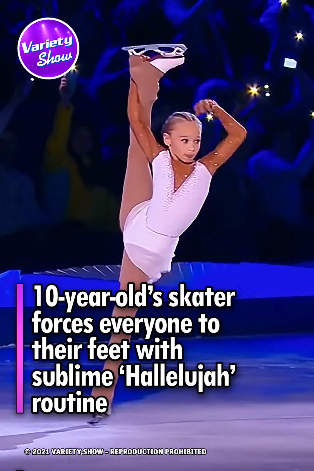 10-year-old’s skater forces everyone to their feet with sublime \'Hallelujah\' routine