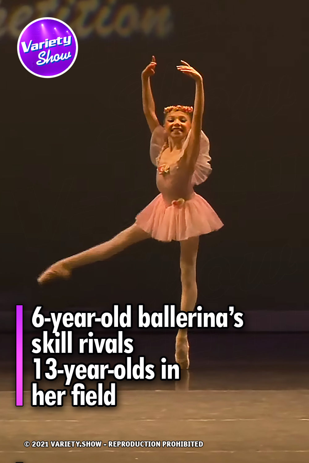 6-year-old ballerina’s skill rivals 13-year-olds in her field