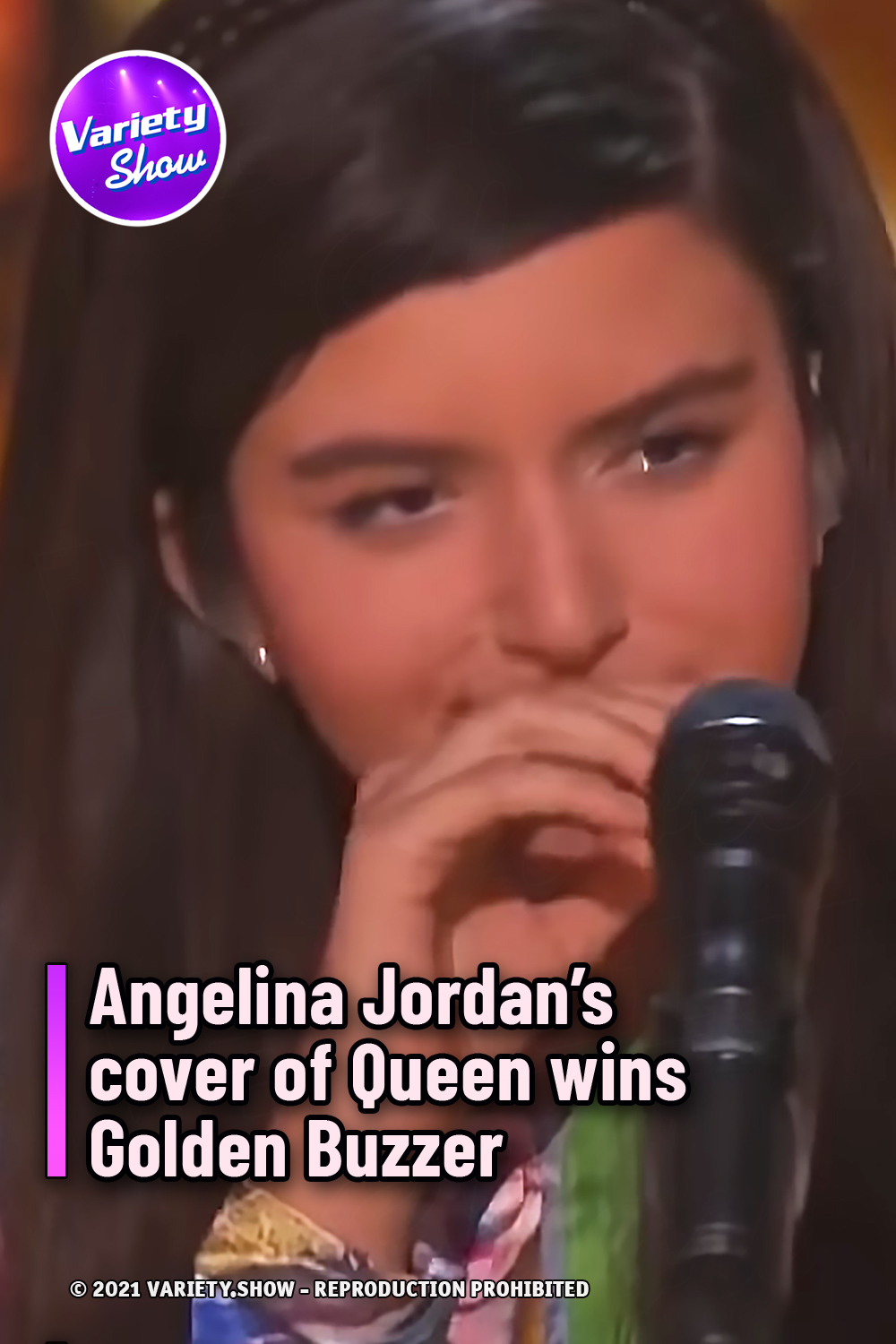 Angelina Jordan’s cover of Queen wins Golden Buzzer